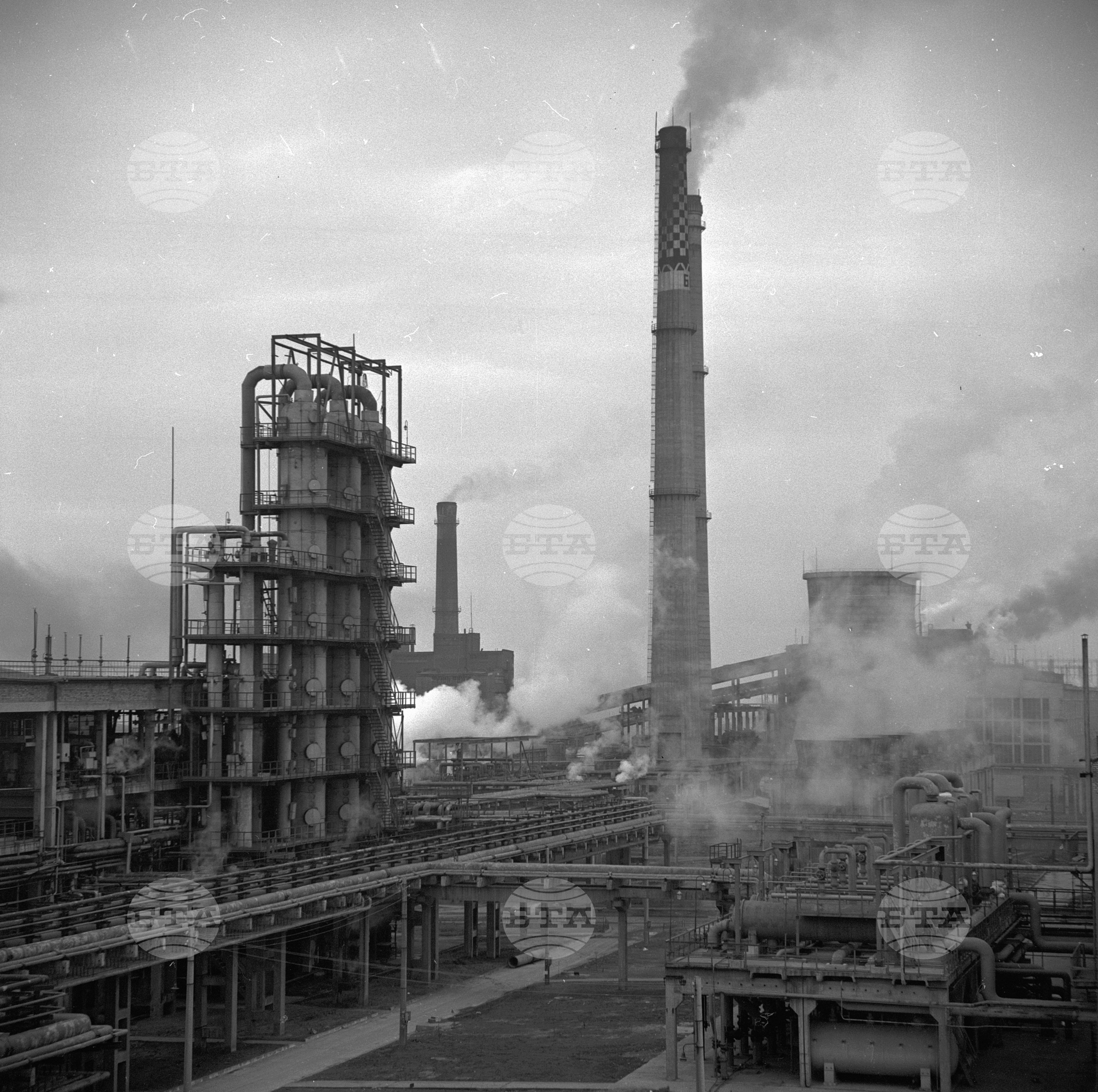 Азотноторов завод (АТЗ) Стара Загора 1970 година