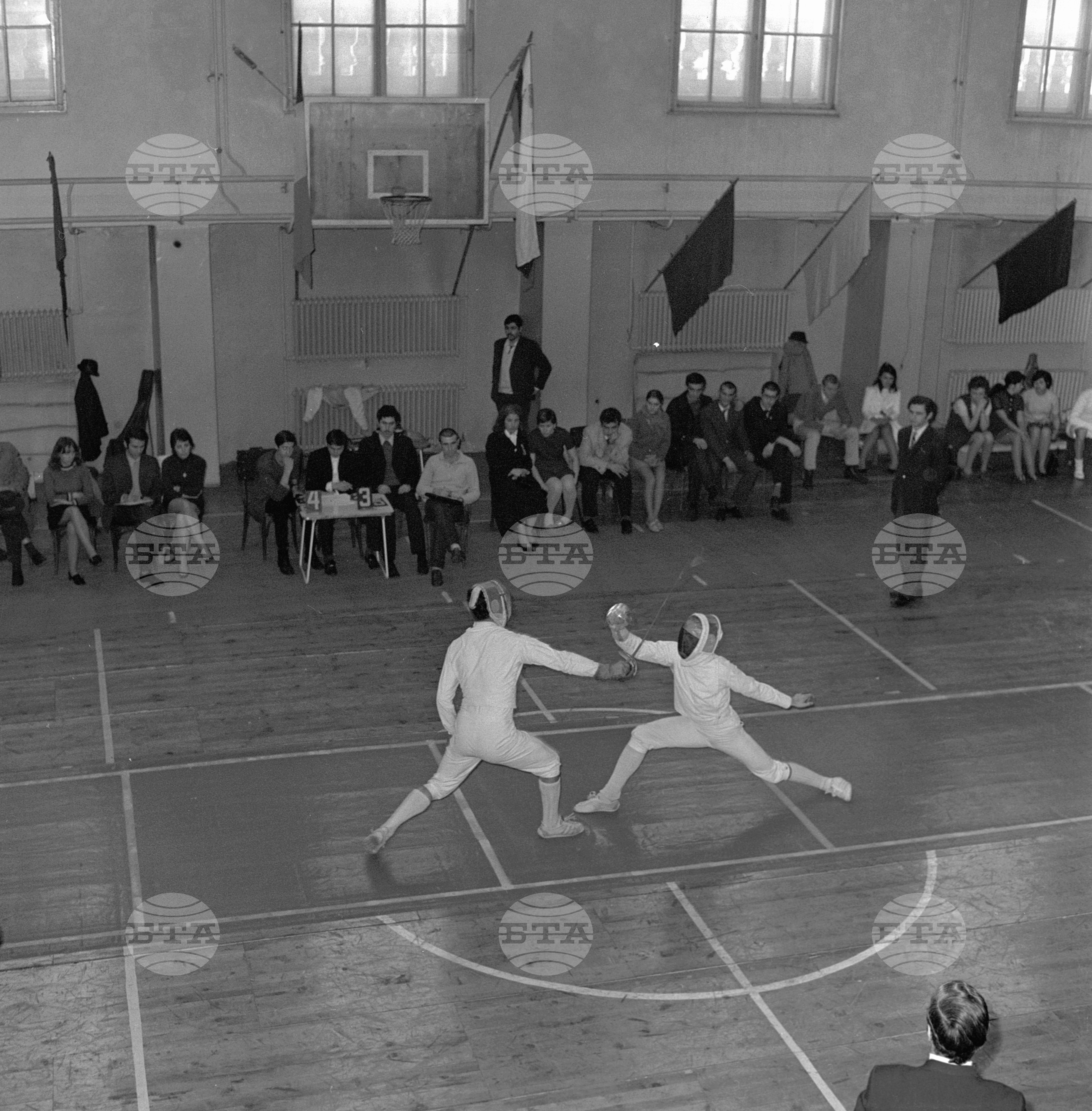 Международна среща по фехтовка между България и Румъния