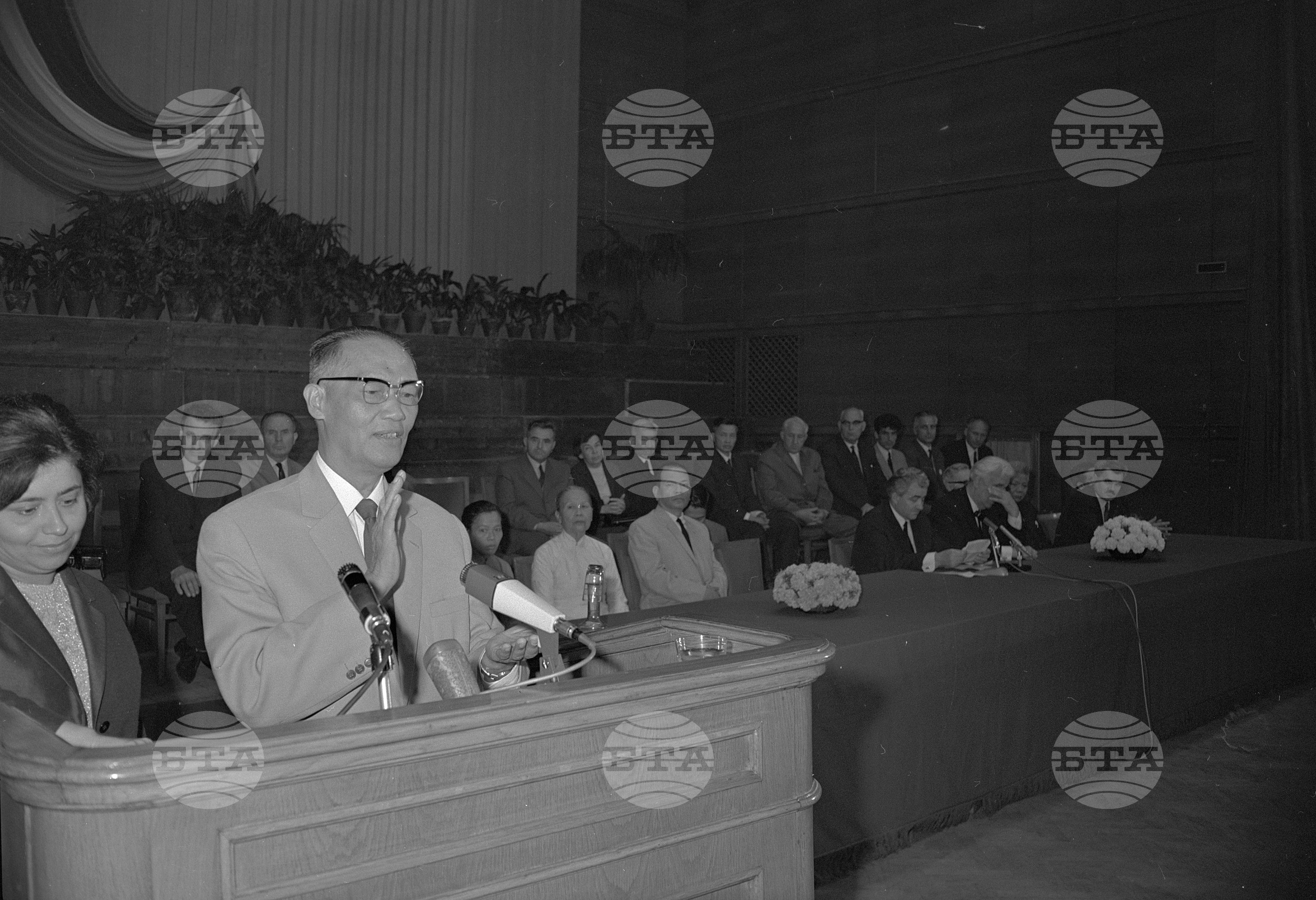 Митинг за Виетнам по случай посещението на виетнамската делегация