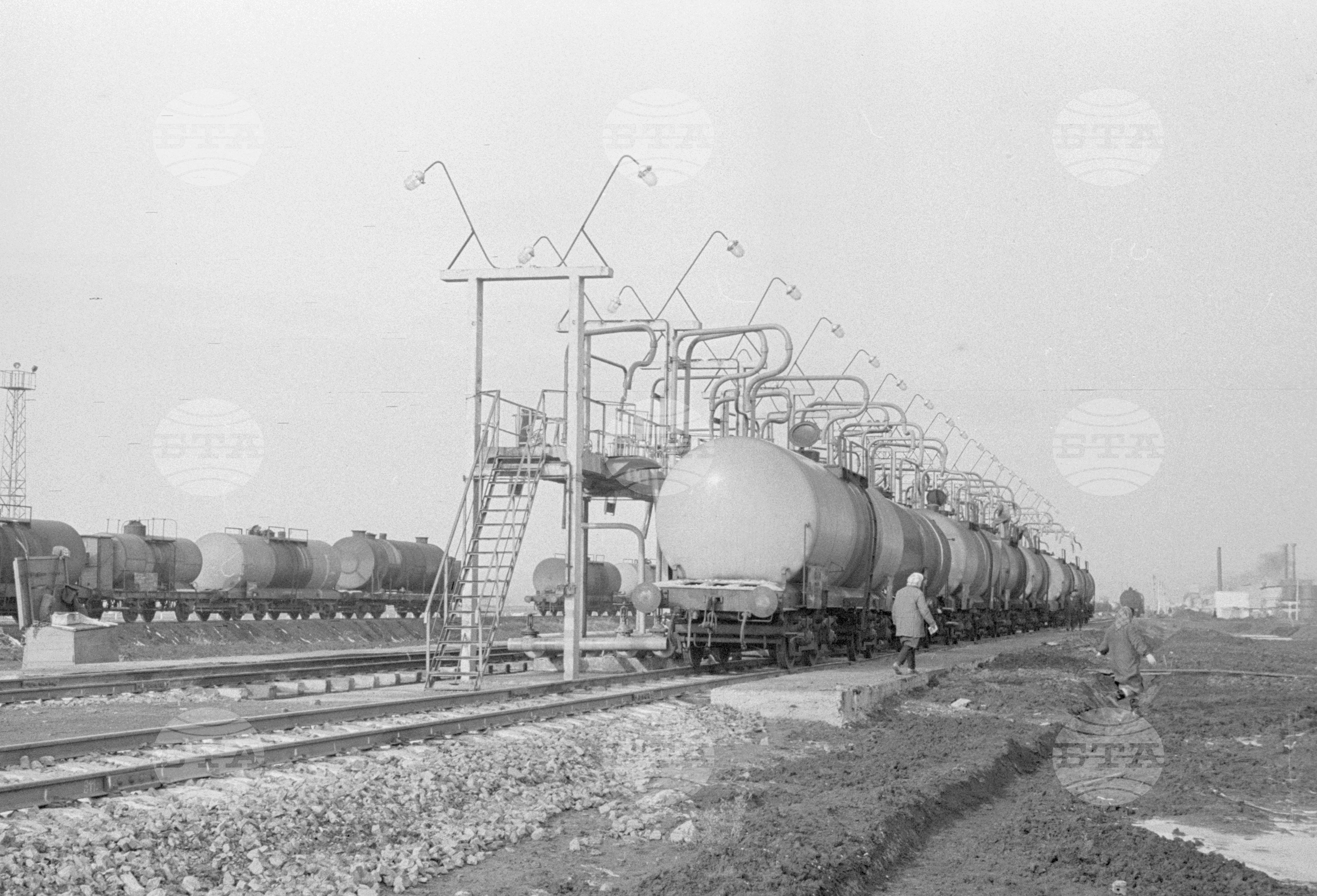 Нефтохимическия комбинат край Бургас