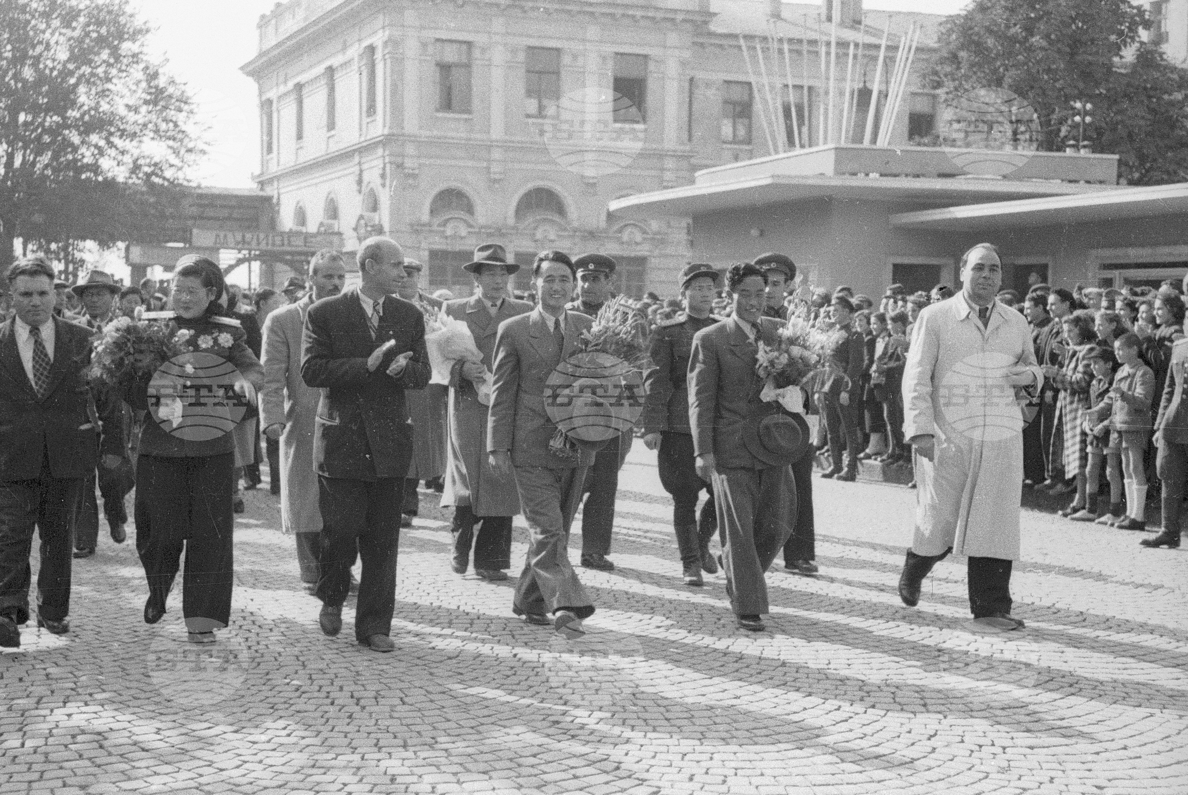 Корейски ансамбъл в Пловдив, 1951