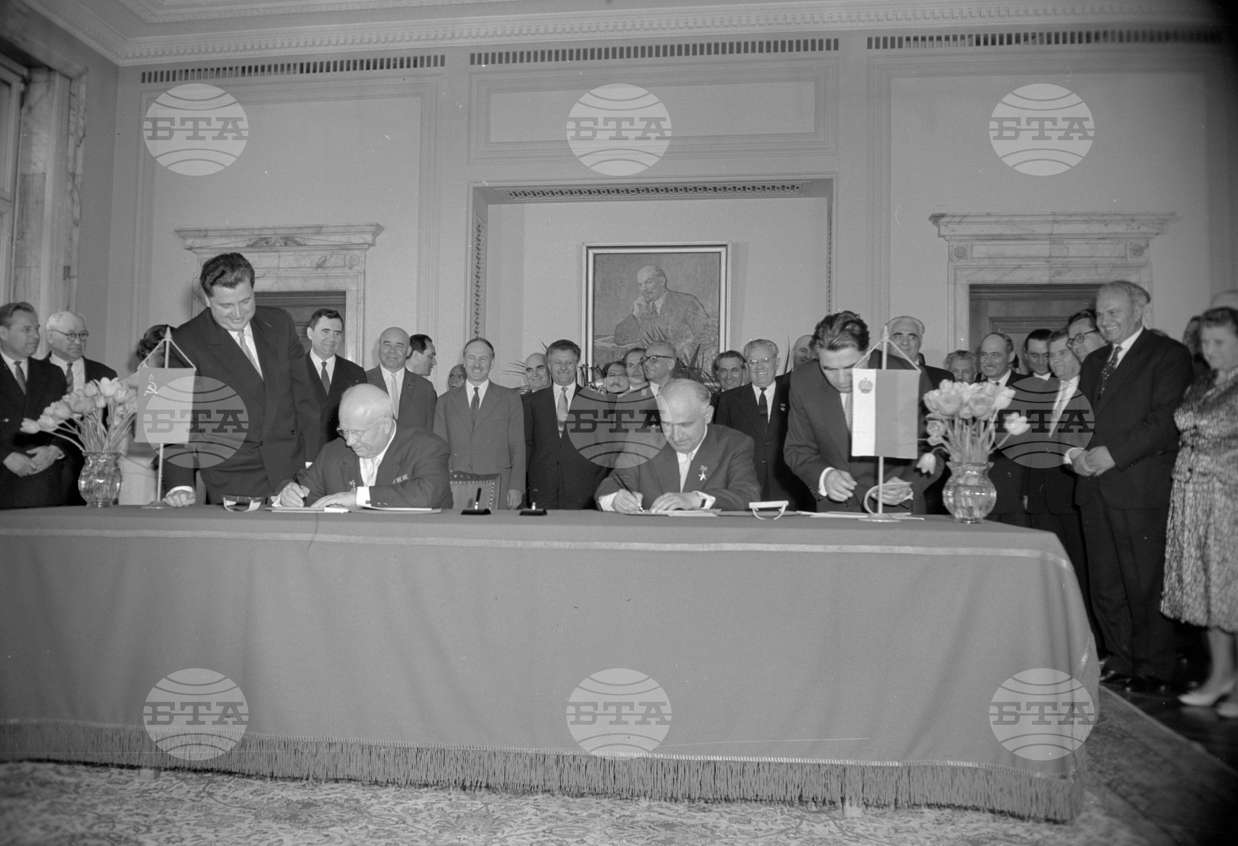 Пребиваване на съветски партийно-правителствена делегация у нас