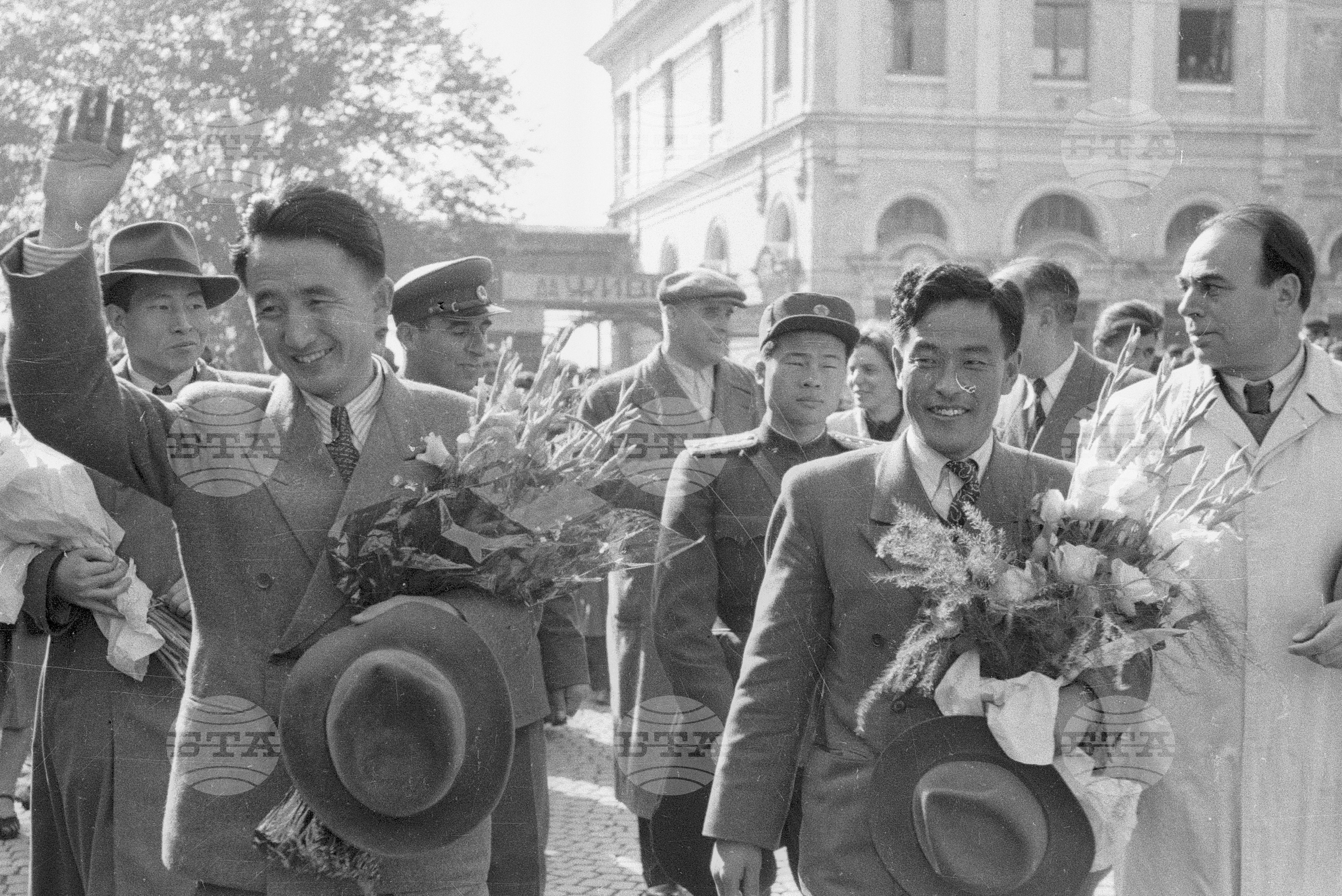 Корейски ансамбъл в Пловдив, 1951
