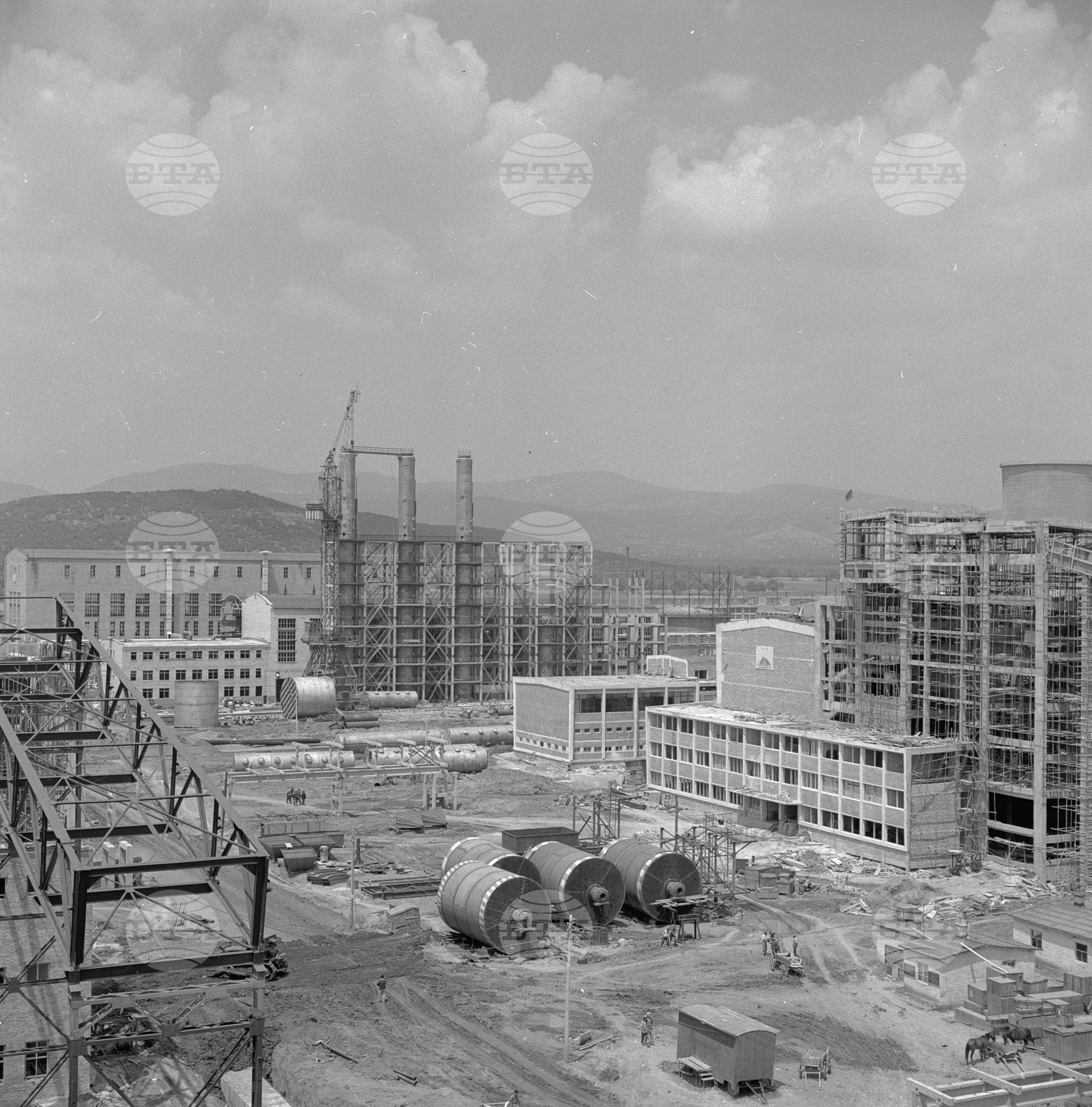 Азотно-торовият завод в Стара Загора 1962г. част 2