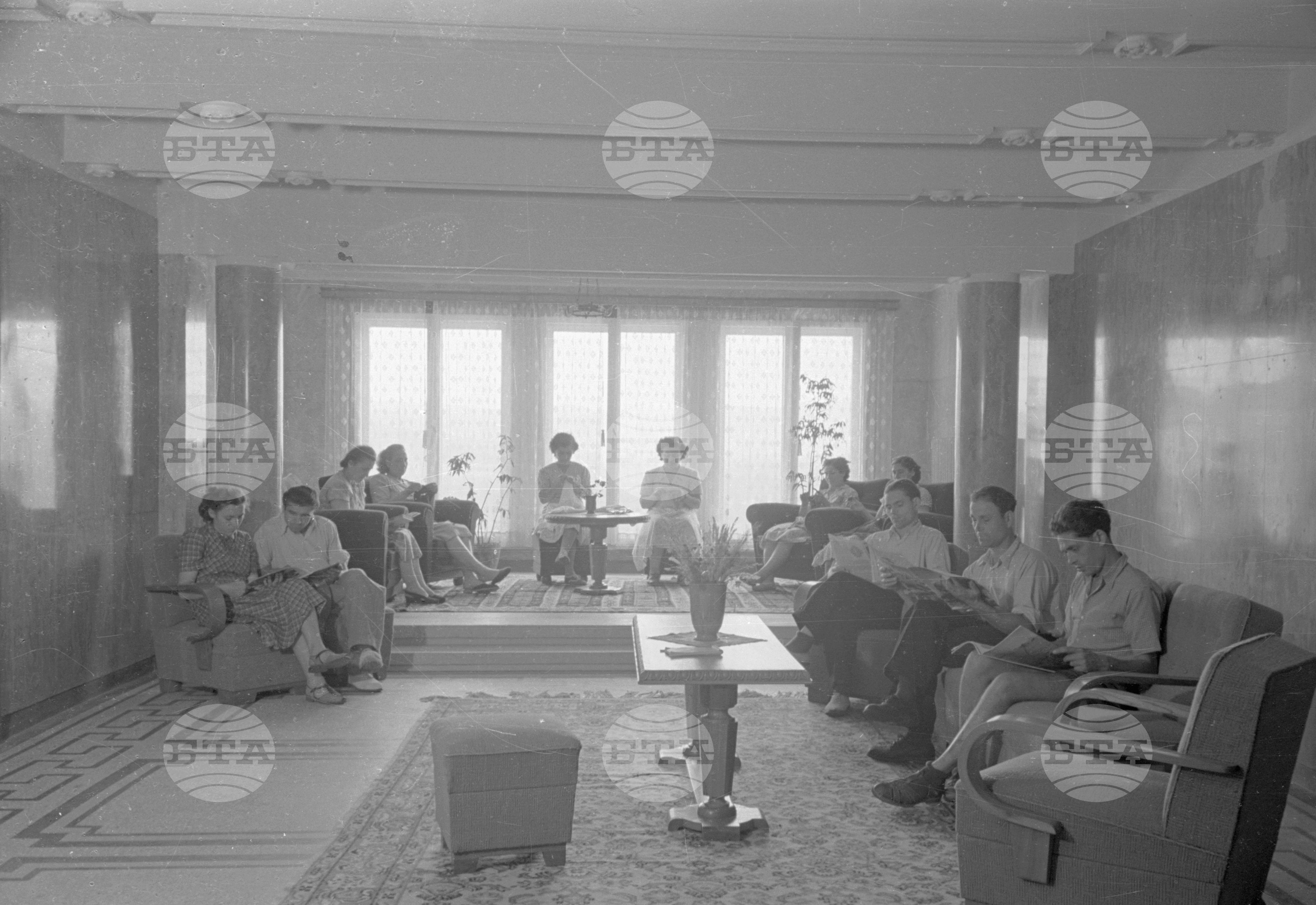 Почивна станция "Двореца" във Велинград - 1952 година, част 2
