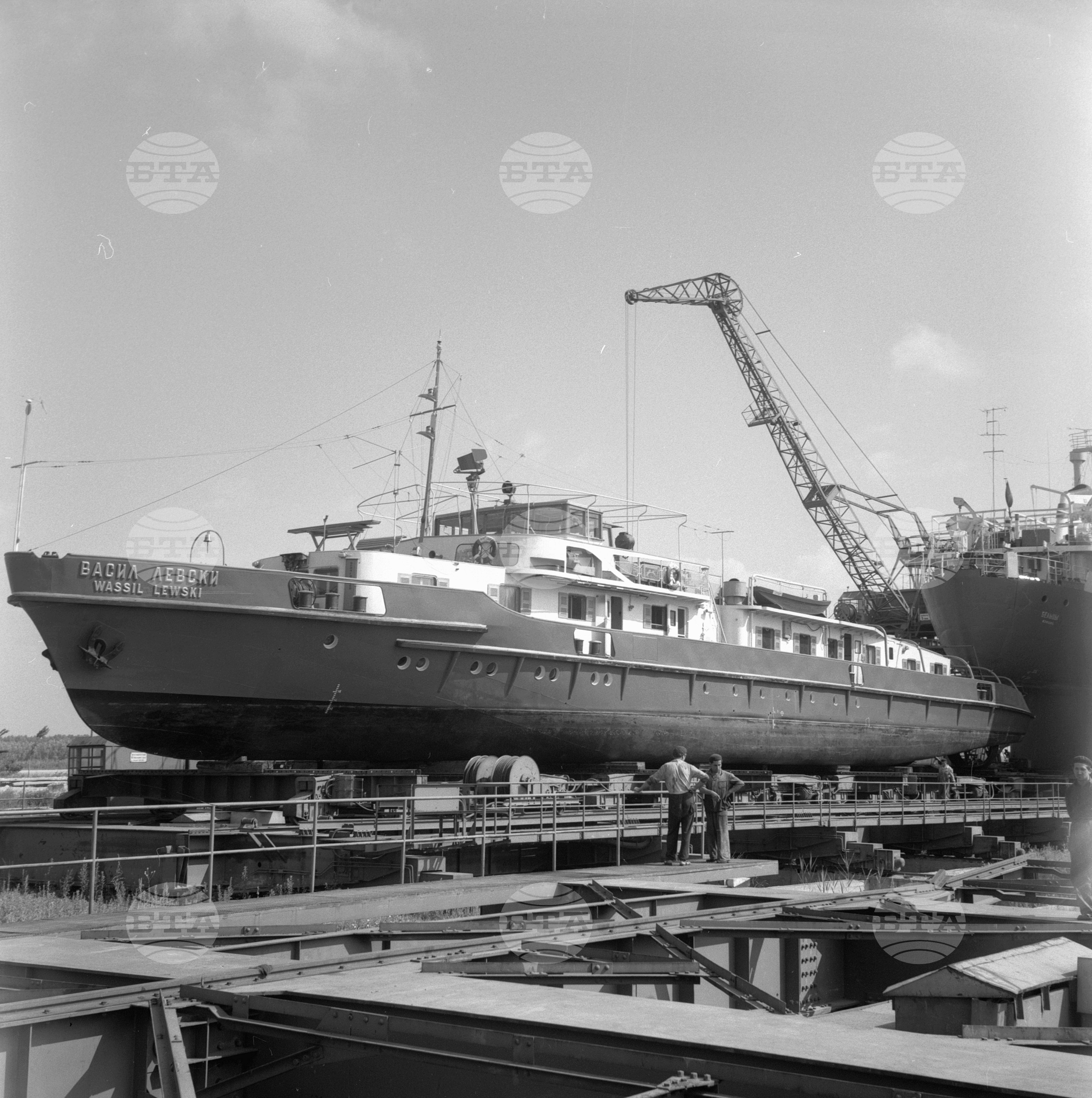 Корабостроителен завод - Русе - 1963