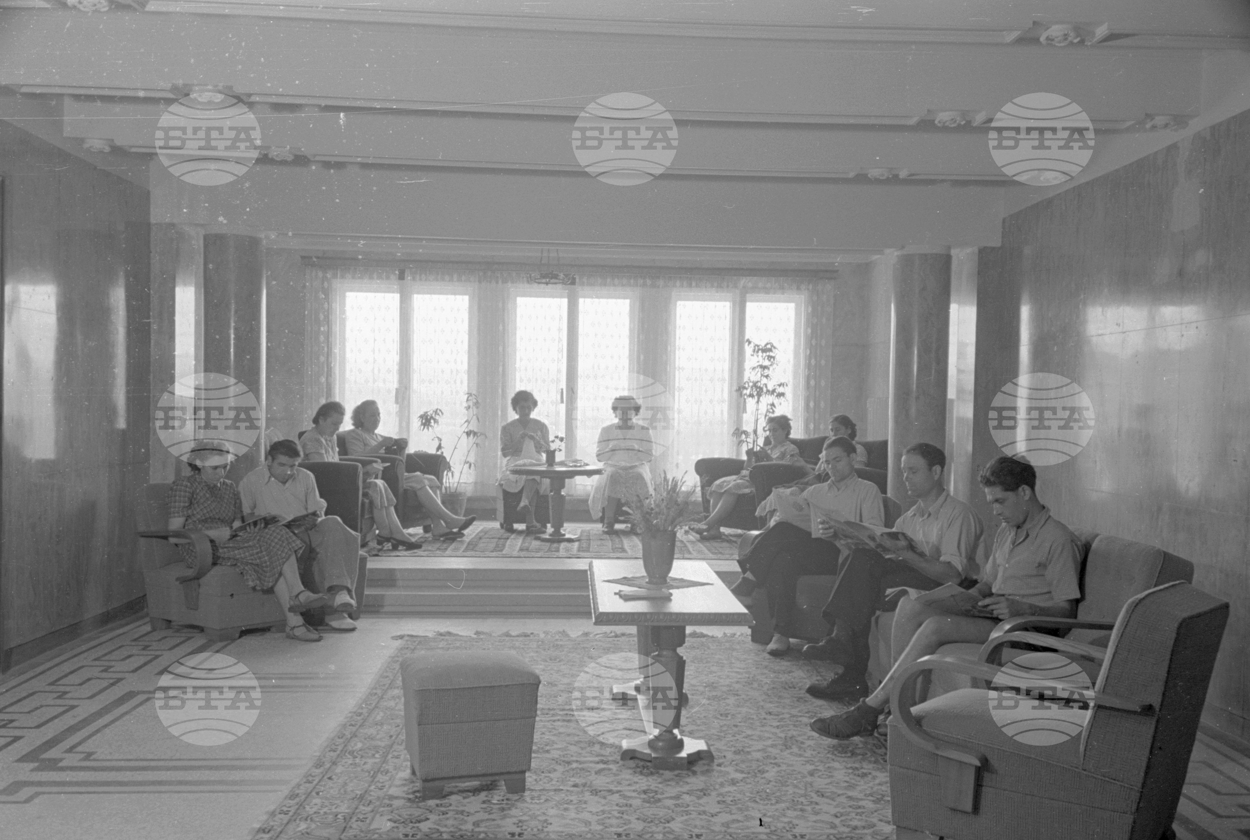 Почивна станция "Двореца" във Велинград - 1952 година, част 2