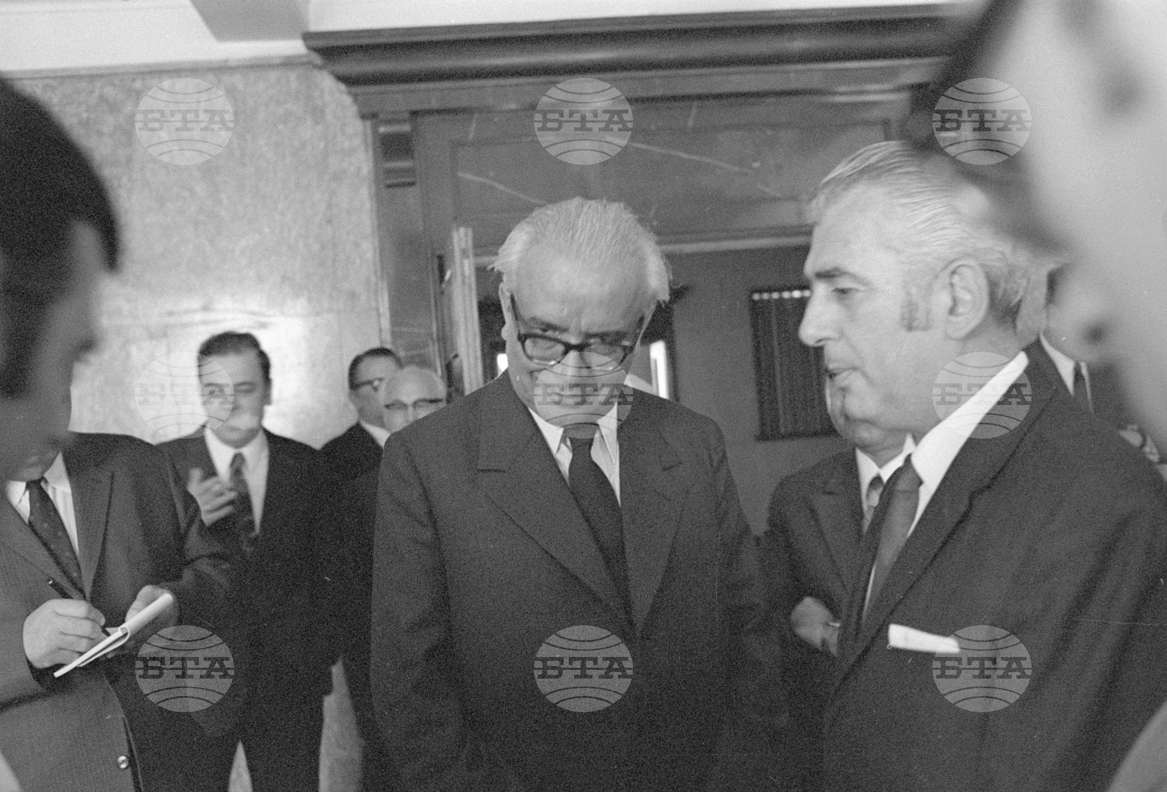 Интервю на външен министър на Унгария Янош Петер пред представители на БТА, радиото и столичната преса
