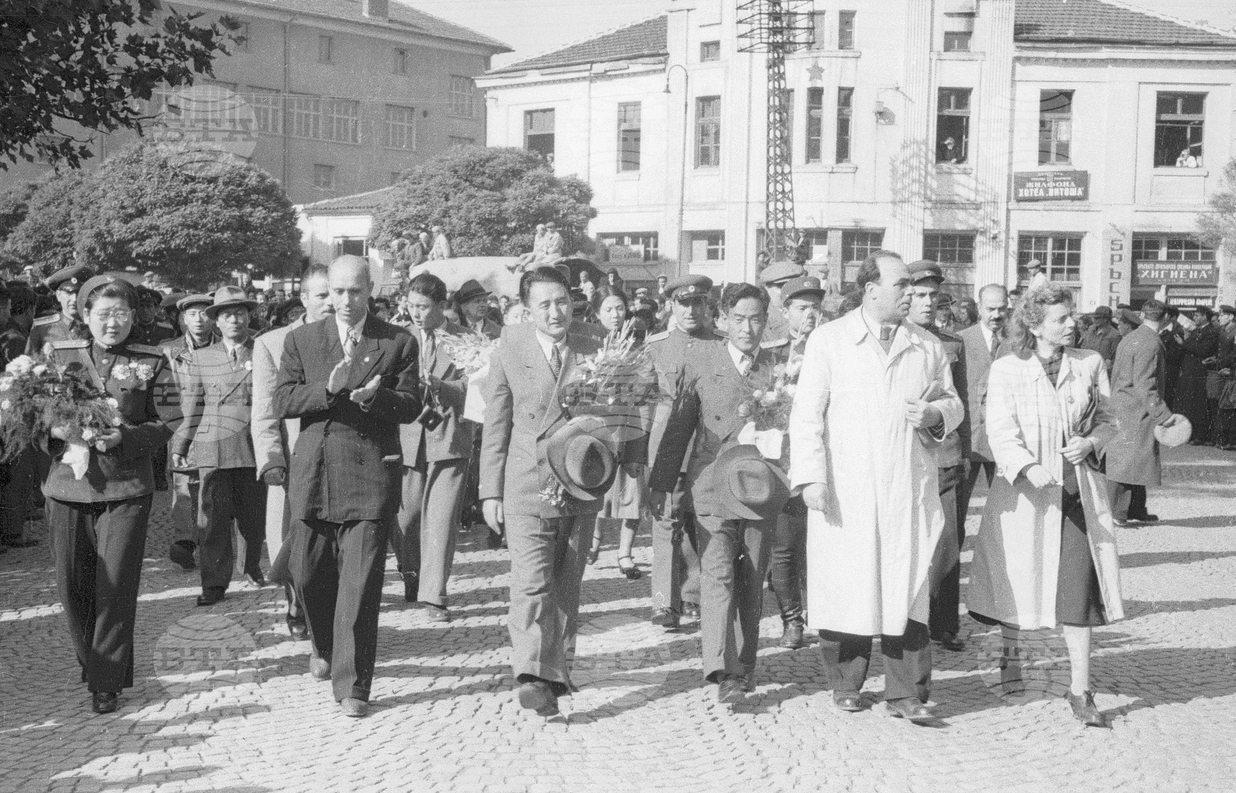 Корейски ансамбъл в Пловдив, 1951