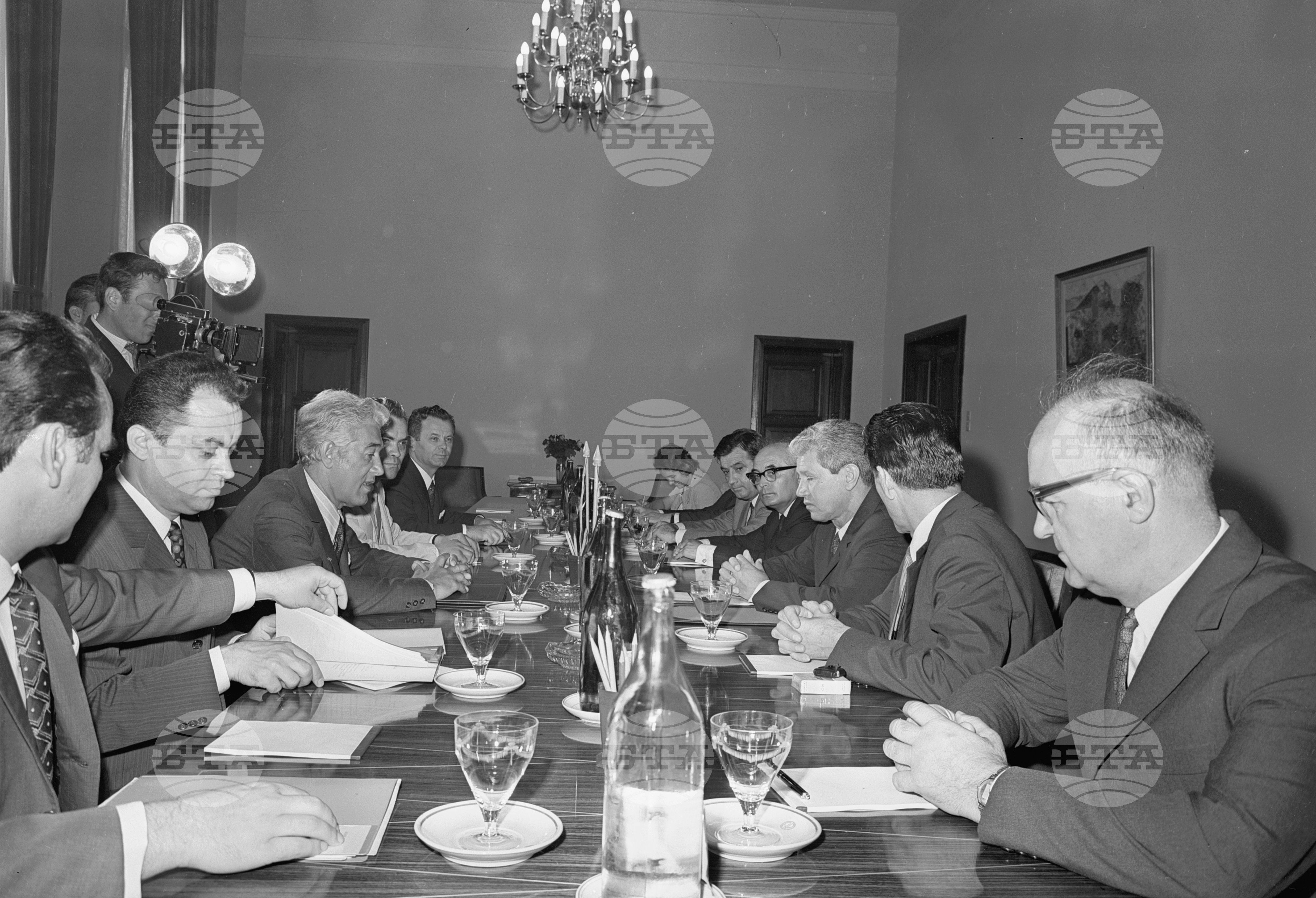 Среща на външните министри на Народна република България и Социалистическа република Румъния в Гюргево