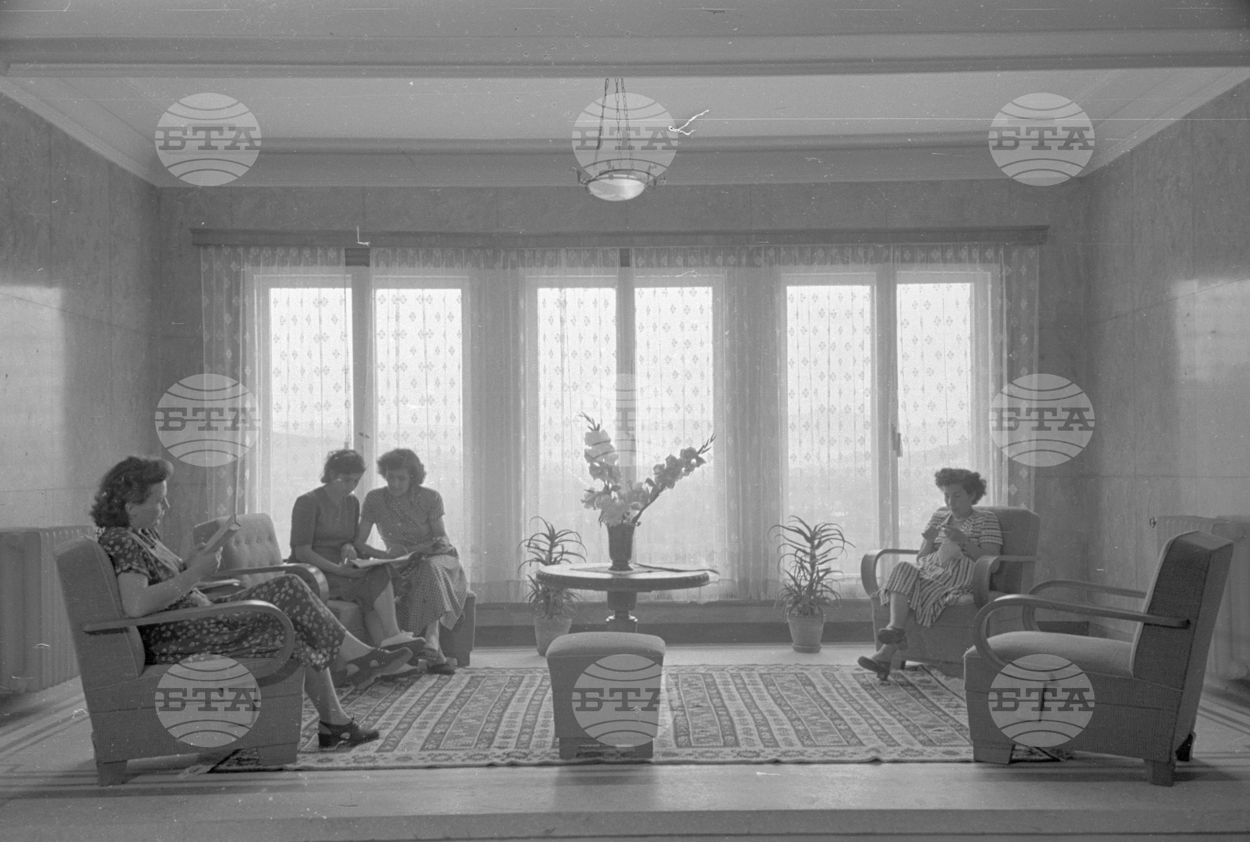 Почивна станция "Двореца" във Велинград - 1952 година, част 2