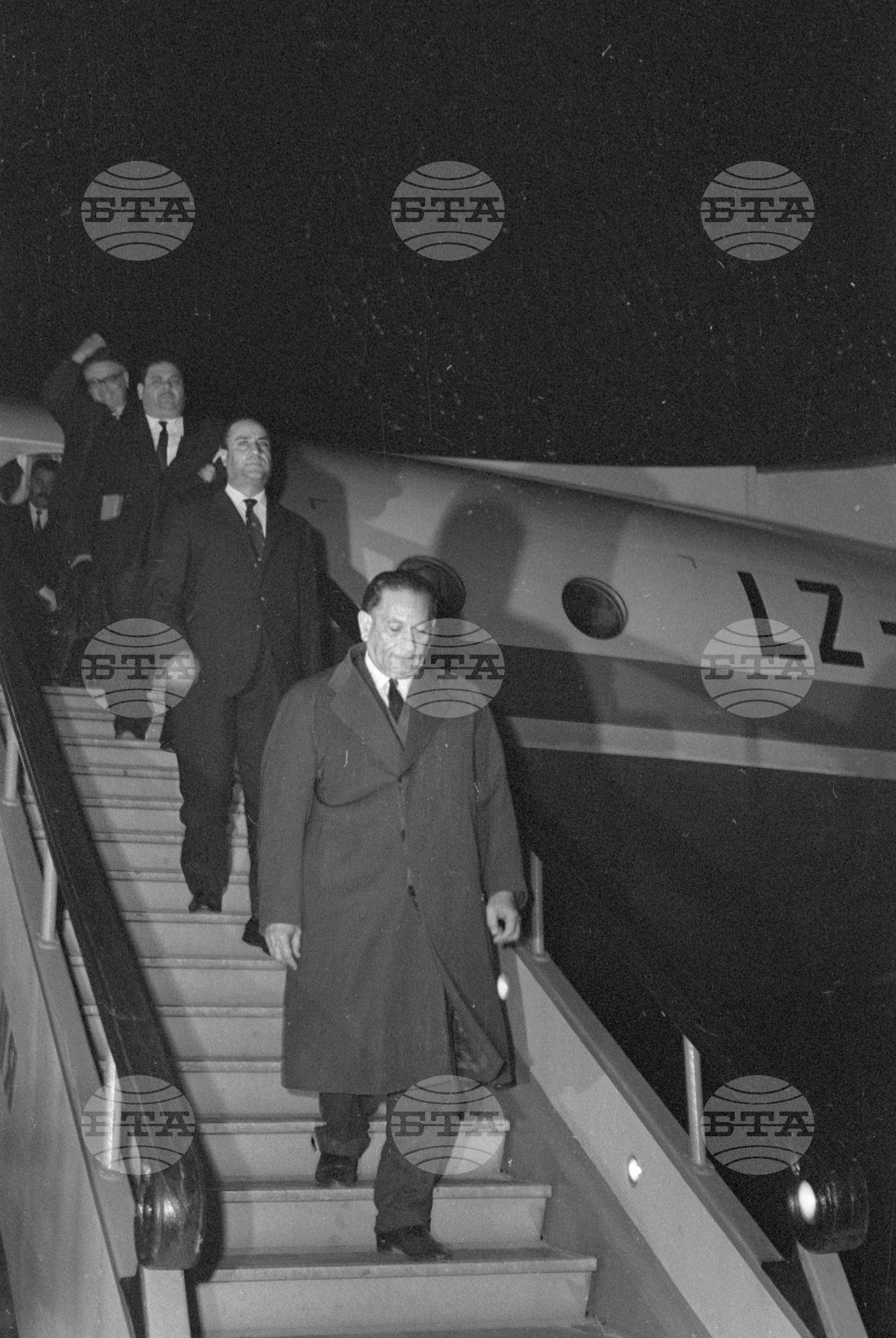 Посрещане на сирийската, израелската и делегацията на ОАР (Обединена арабска република)