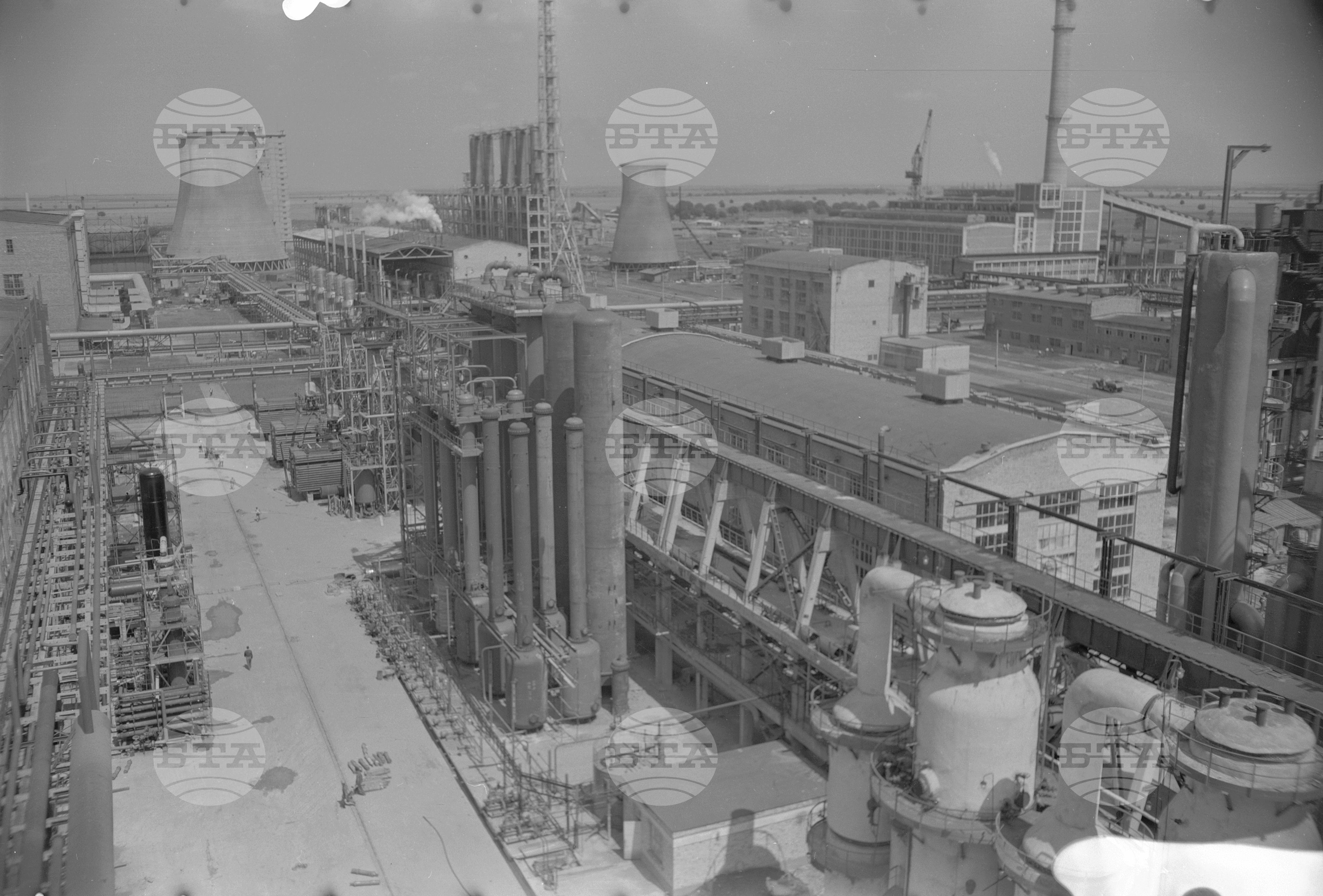 Азотно-торовият завод край Стара Загора