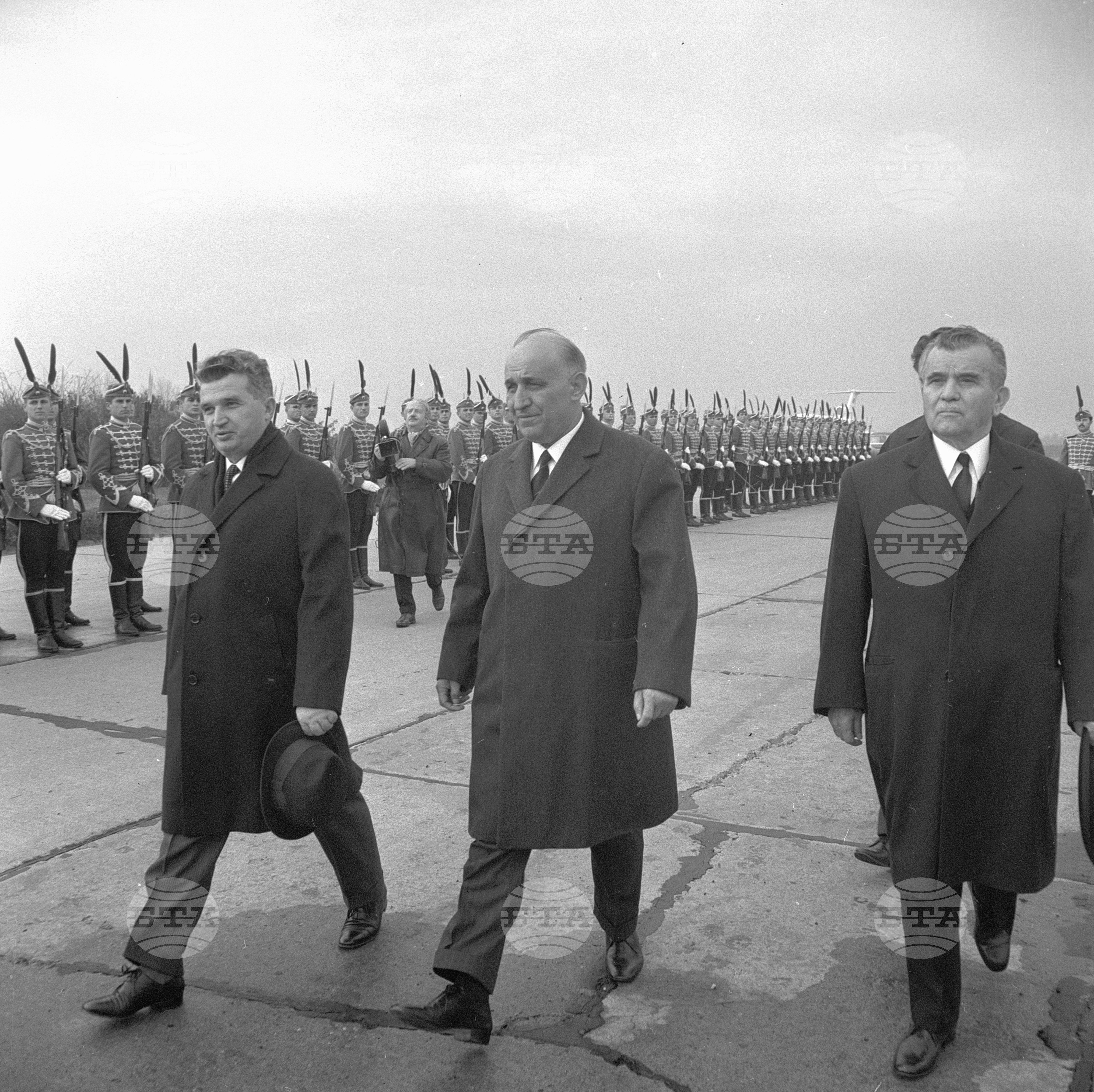 Посещение на румънската партийно-правителствена делегация начело с Николае Чаушеску - част 1