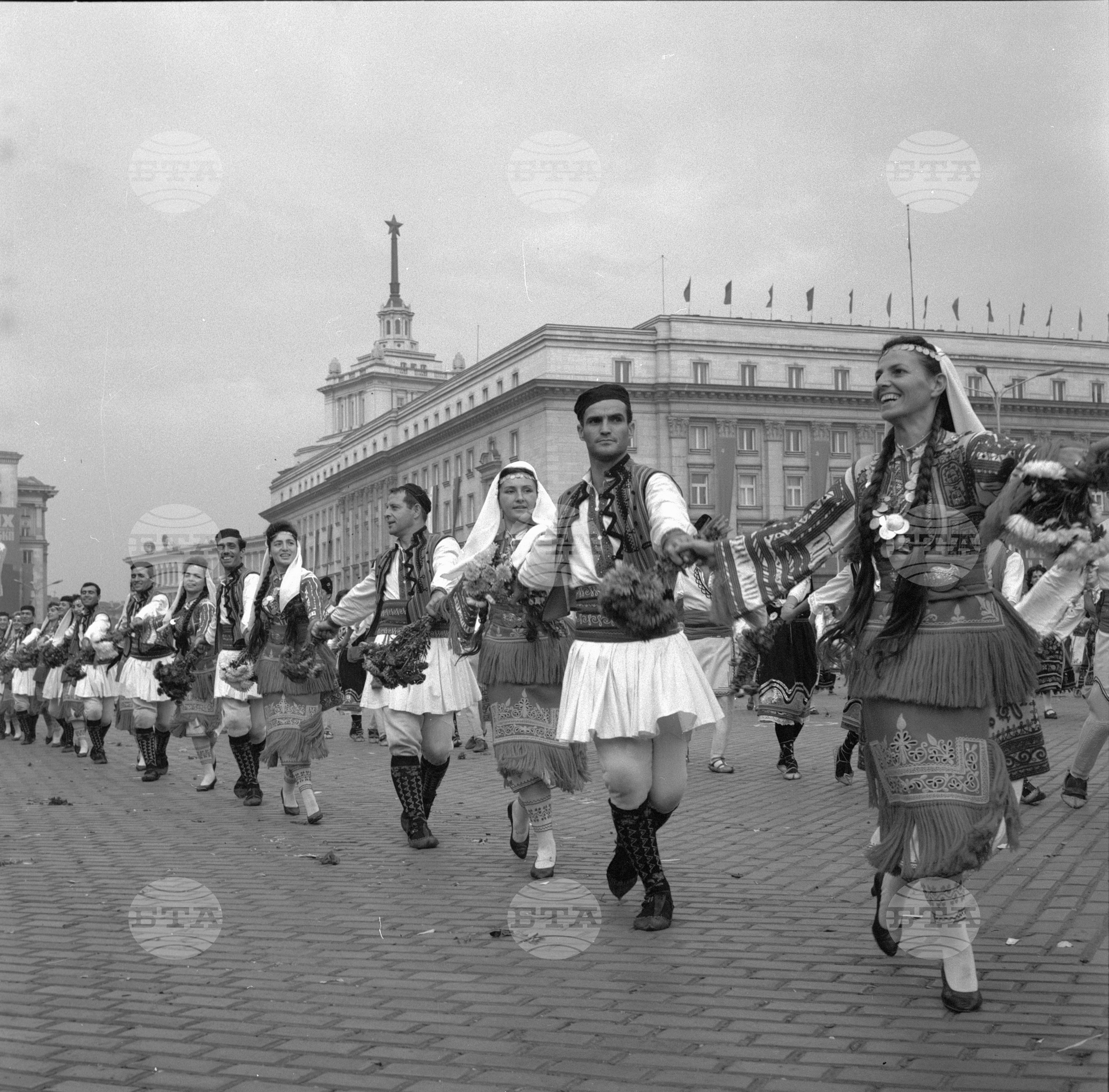 Деветосептемврийска манифестация в София - 1966 година