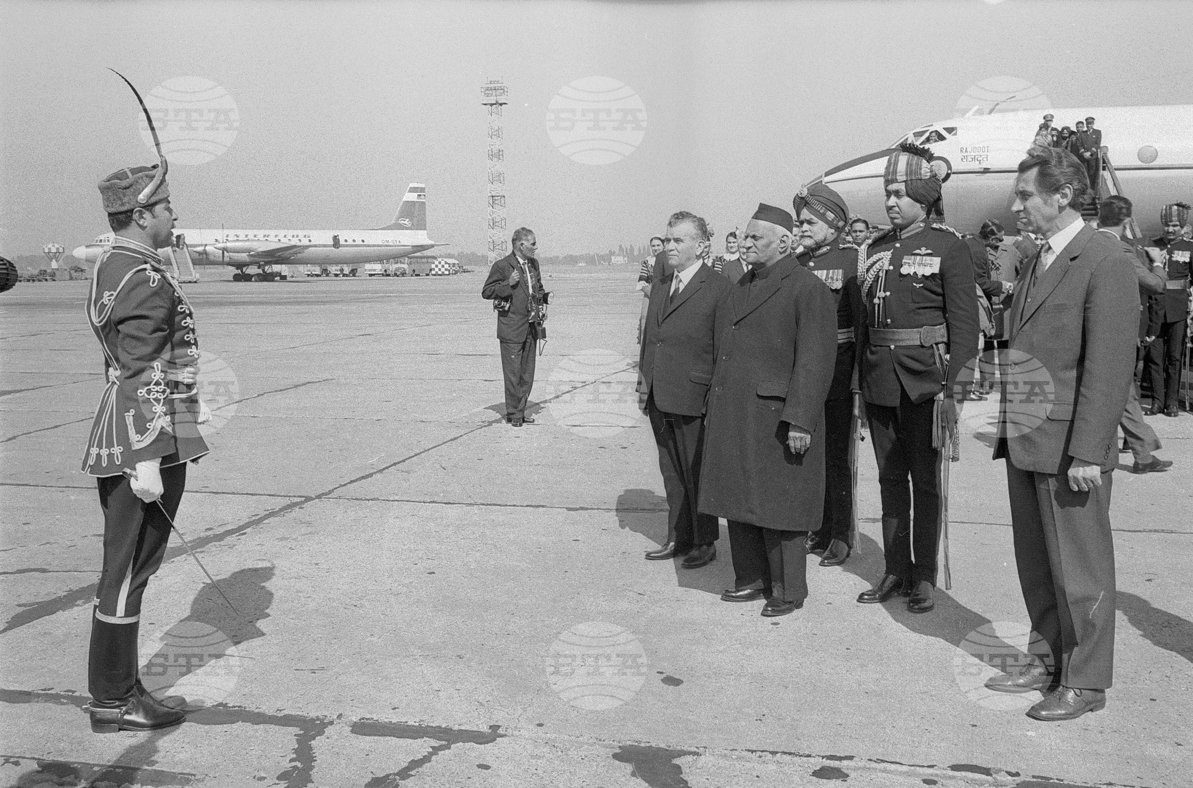 Индийският президент Варахагири Венката Гири на посещение в България - част 1