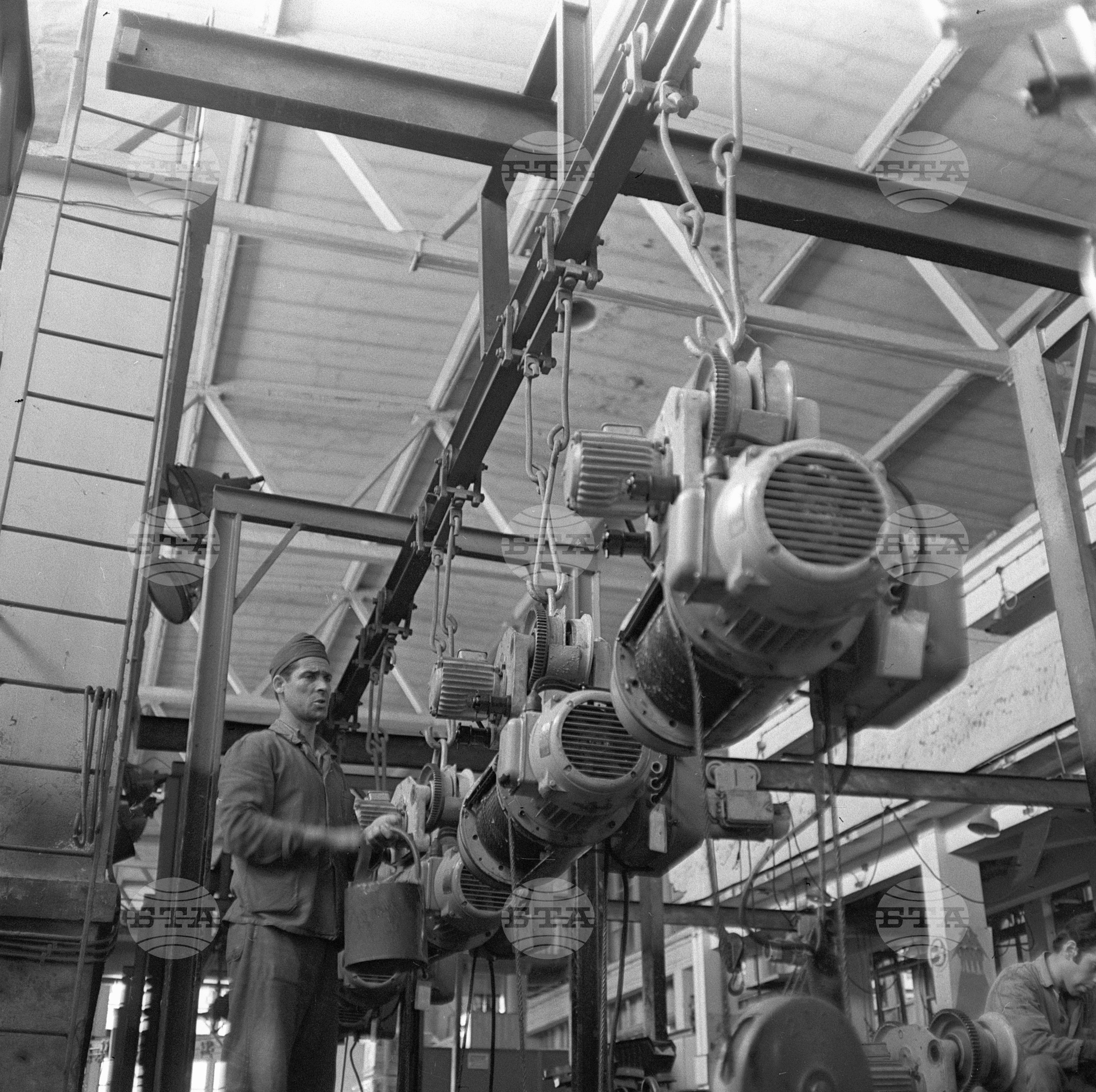 В завода за електротелфери "Подем" в град Габрово 1970 година