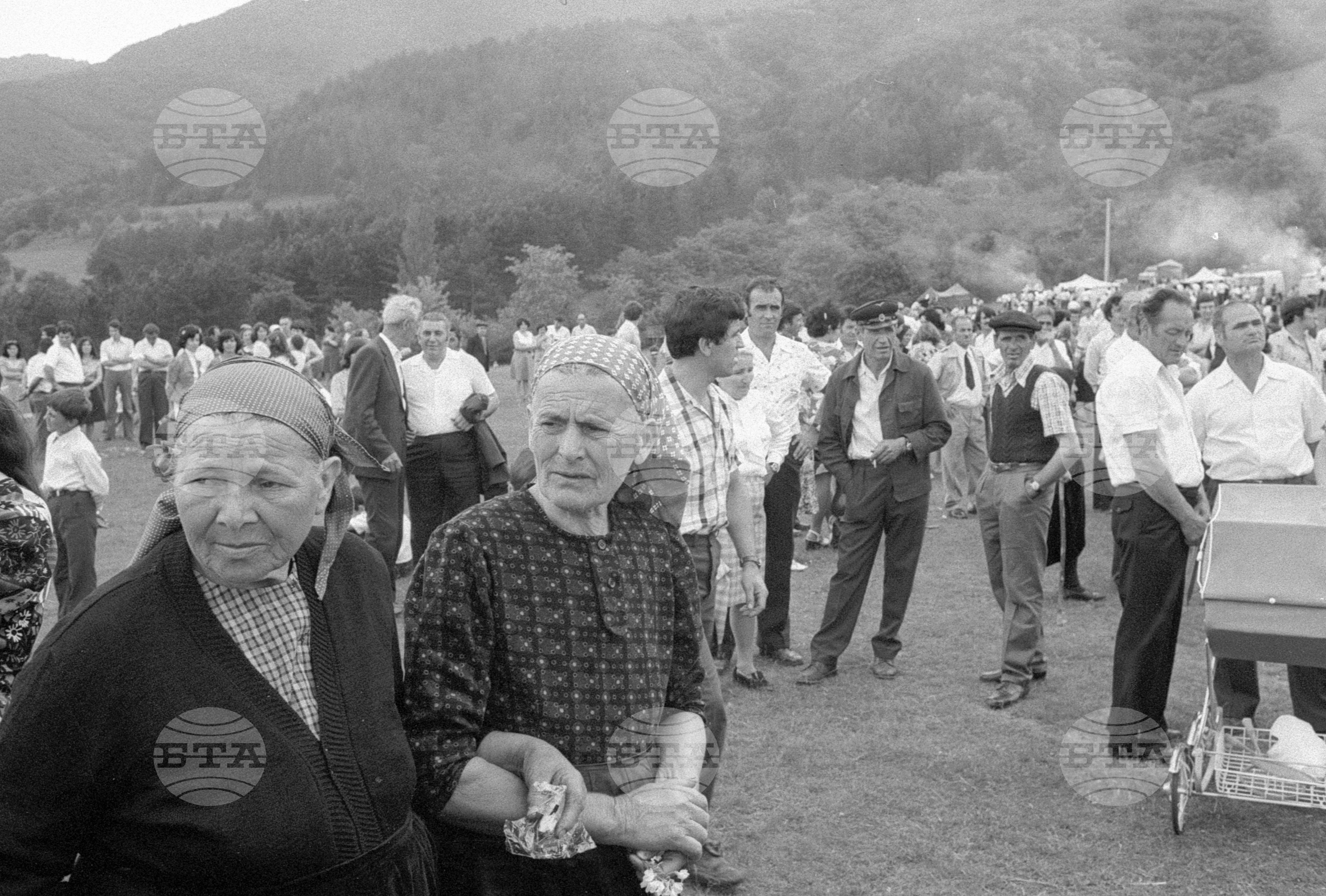 Митинг-събор на Българо-Съветската дружба в село Лозен