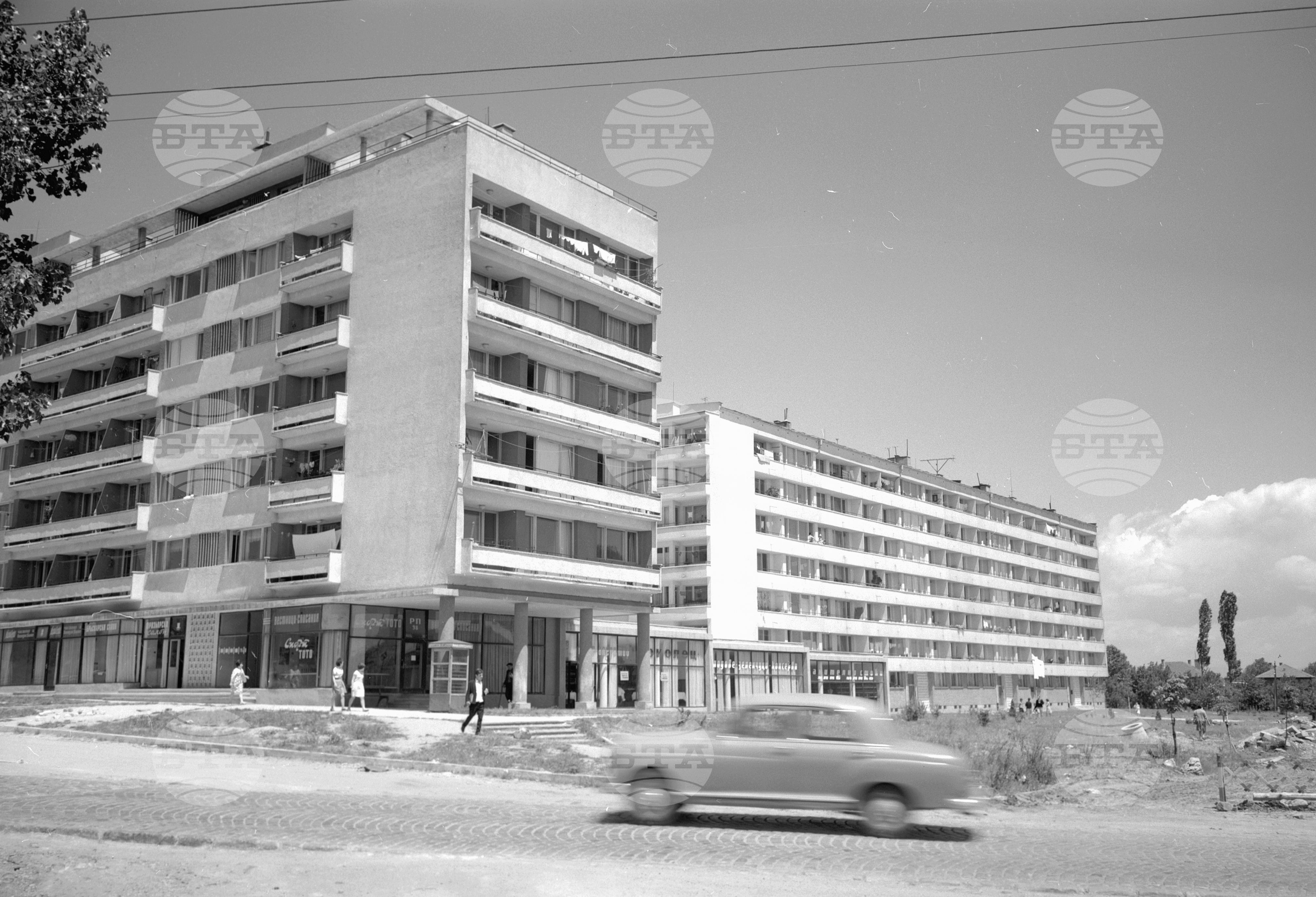 Нови жилищни блокове в квартал "Изток" - София