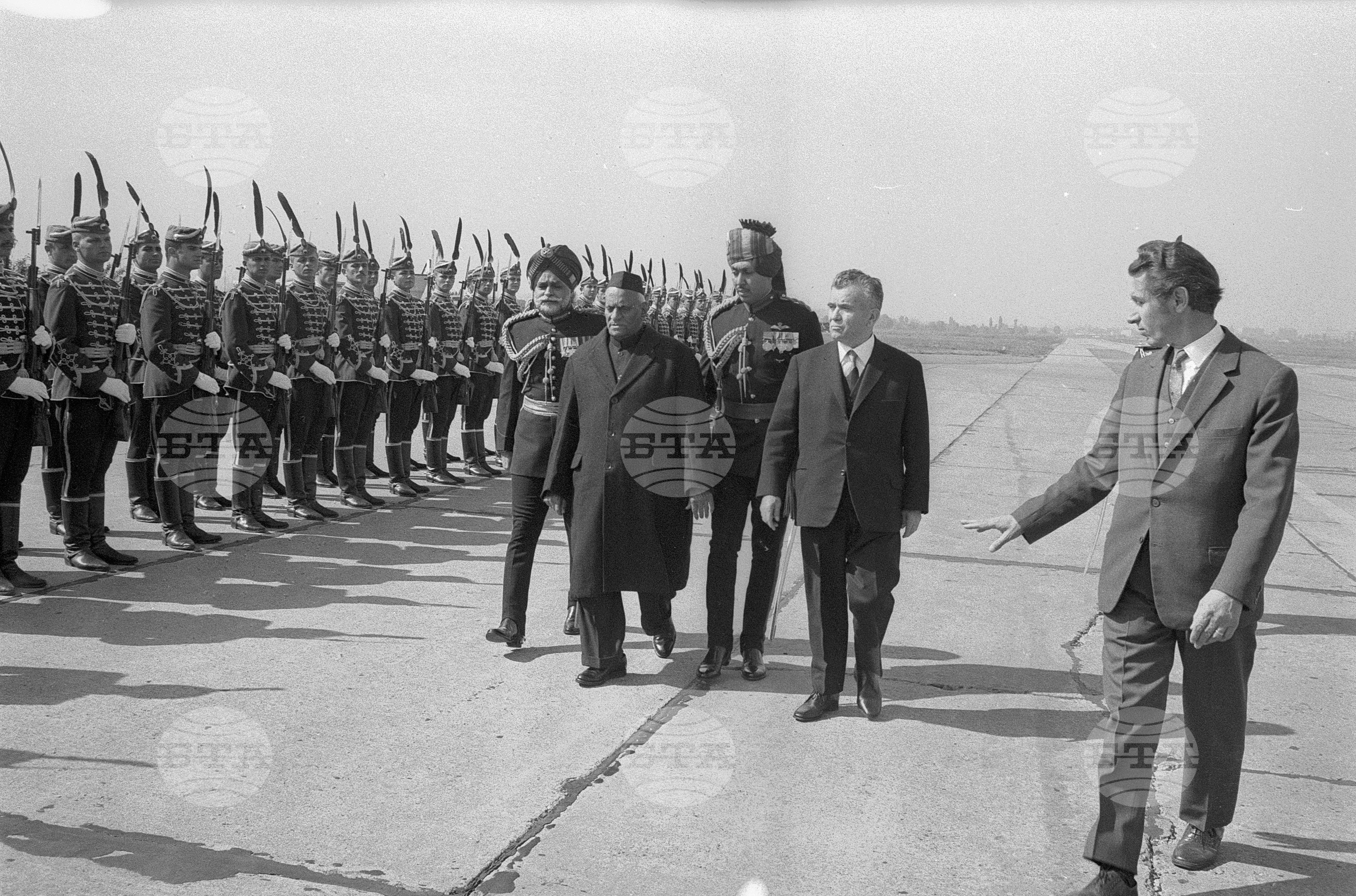 Индийският президент Варахагири Венката Гири на посещение в България - част 1