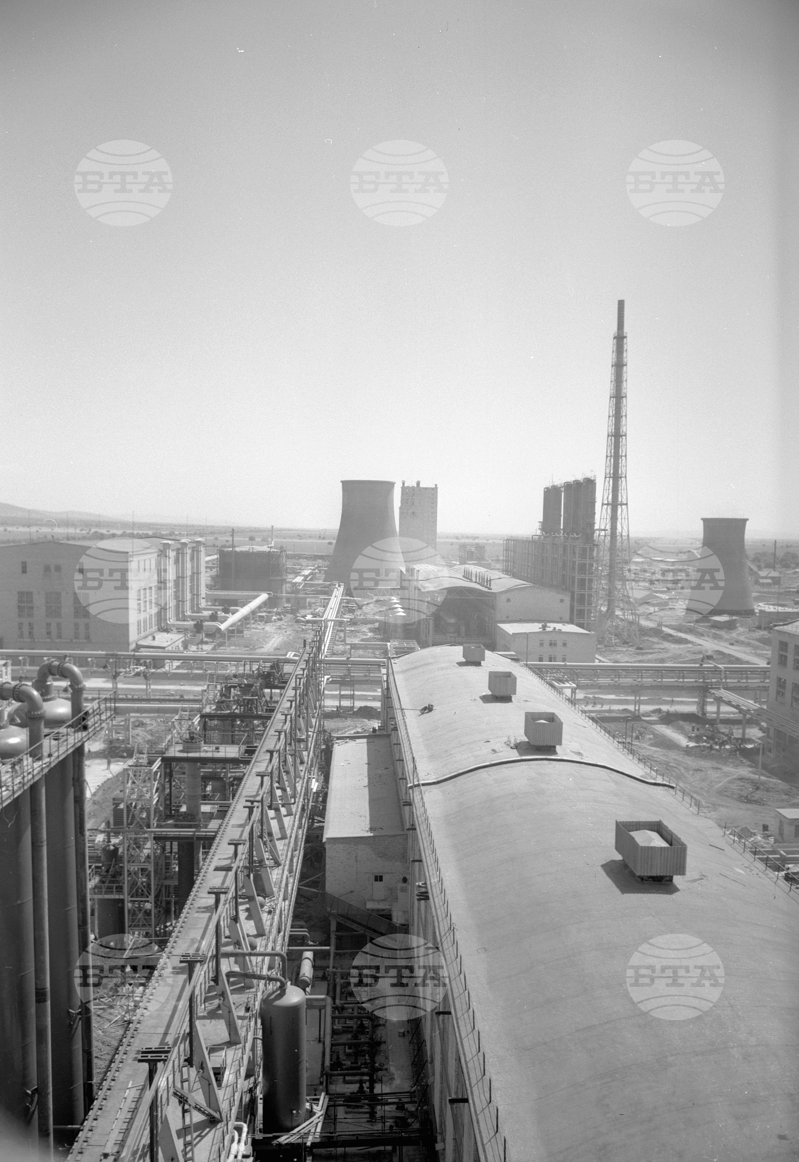 Азотно-торов завод край Стара Загора-1963
