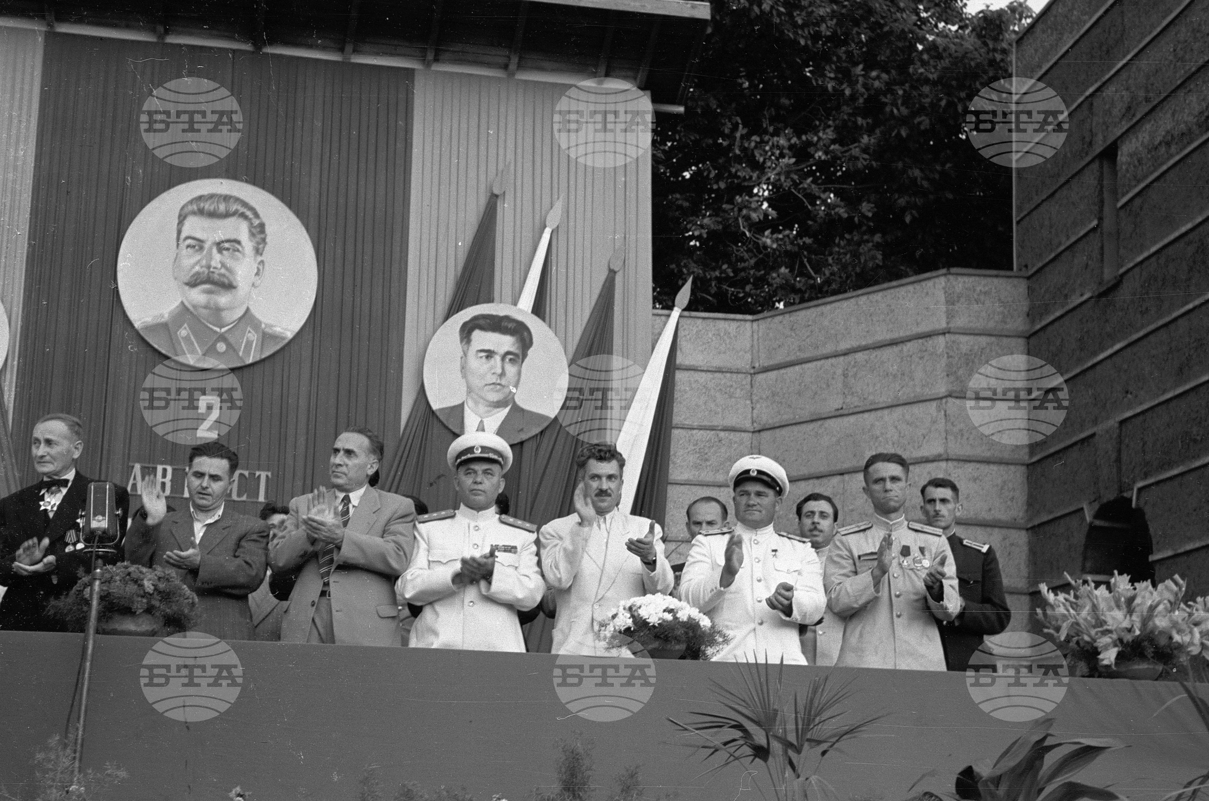 Тържествено събрание в открития кино-театър „Христо Ботев“ - София по случай 2 август - Ден на българския железничар