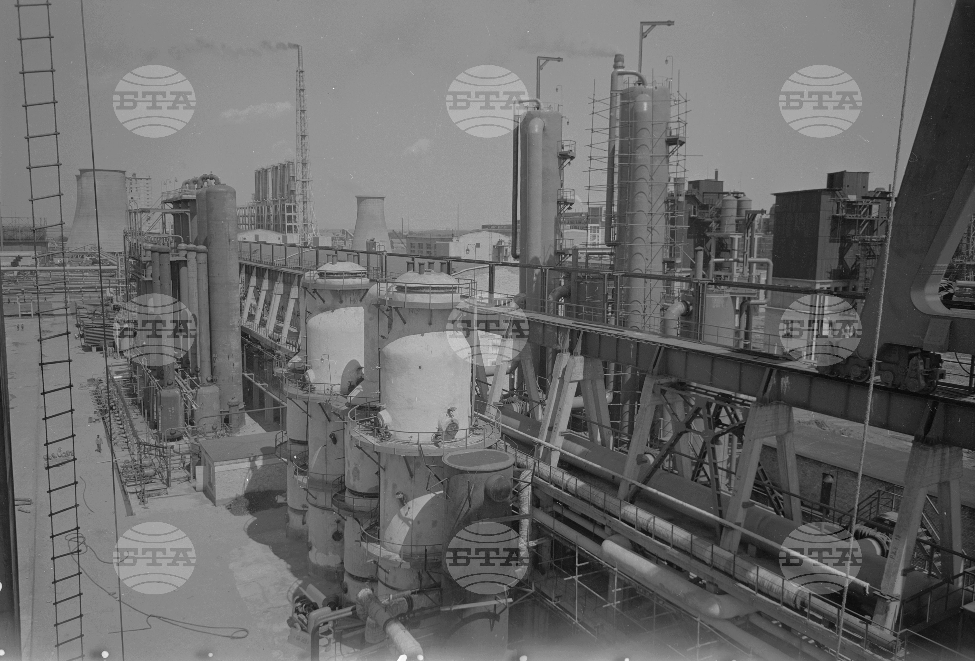 Азотно-торовият завод край Стара Загора