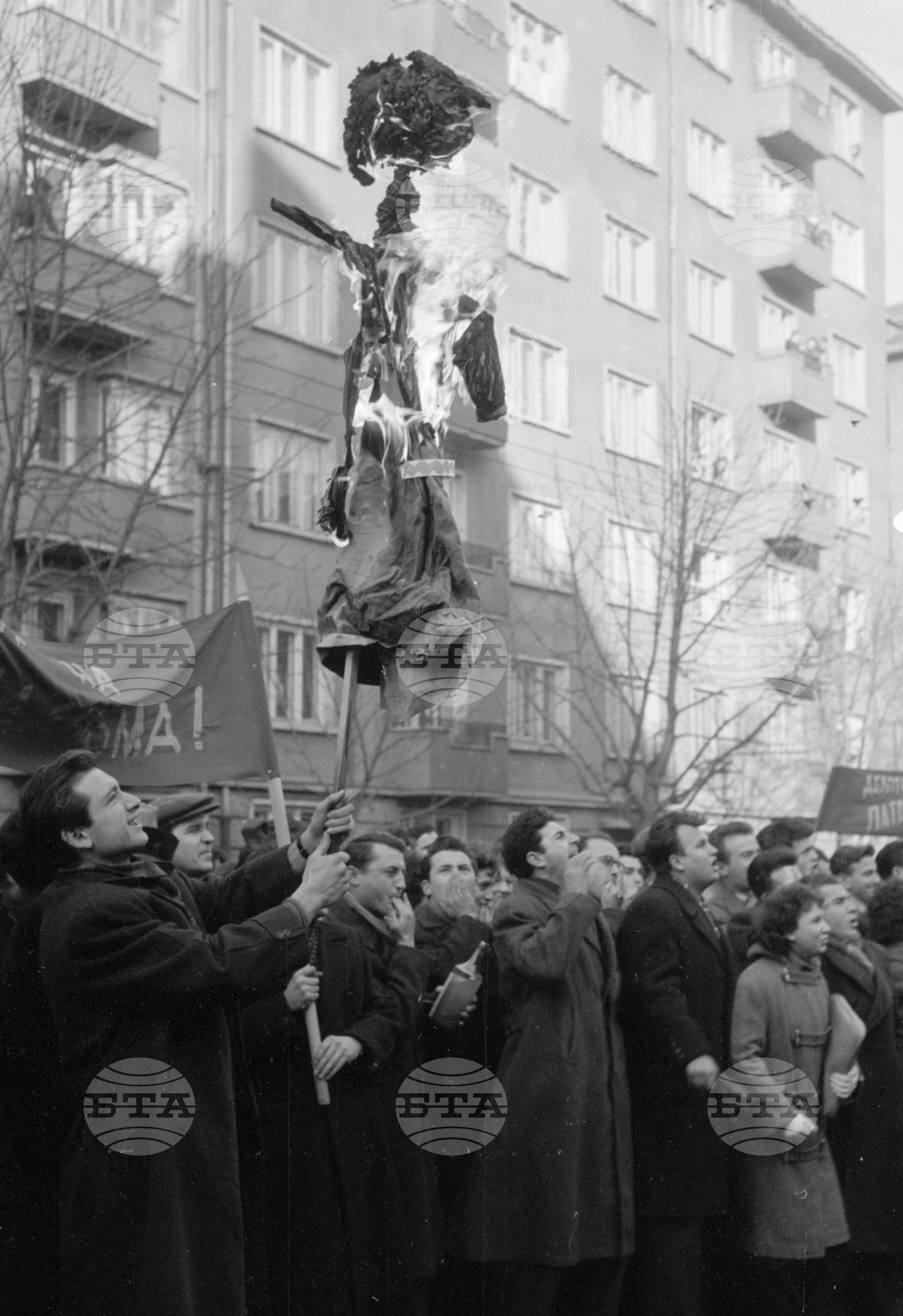 Внушителна протестна демонстрация на студентите от Софийски университет