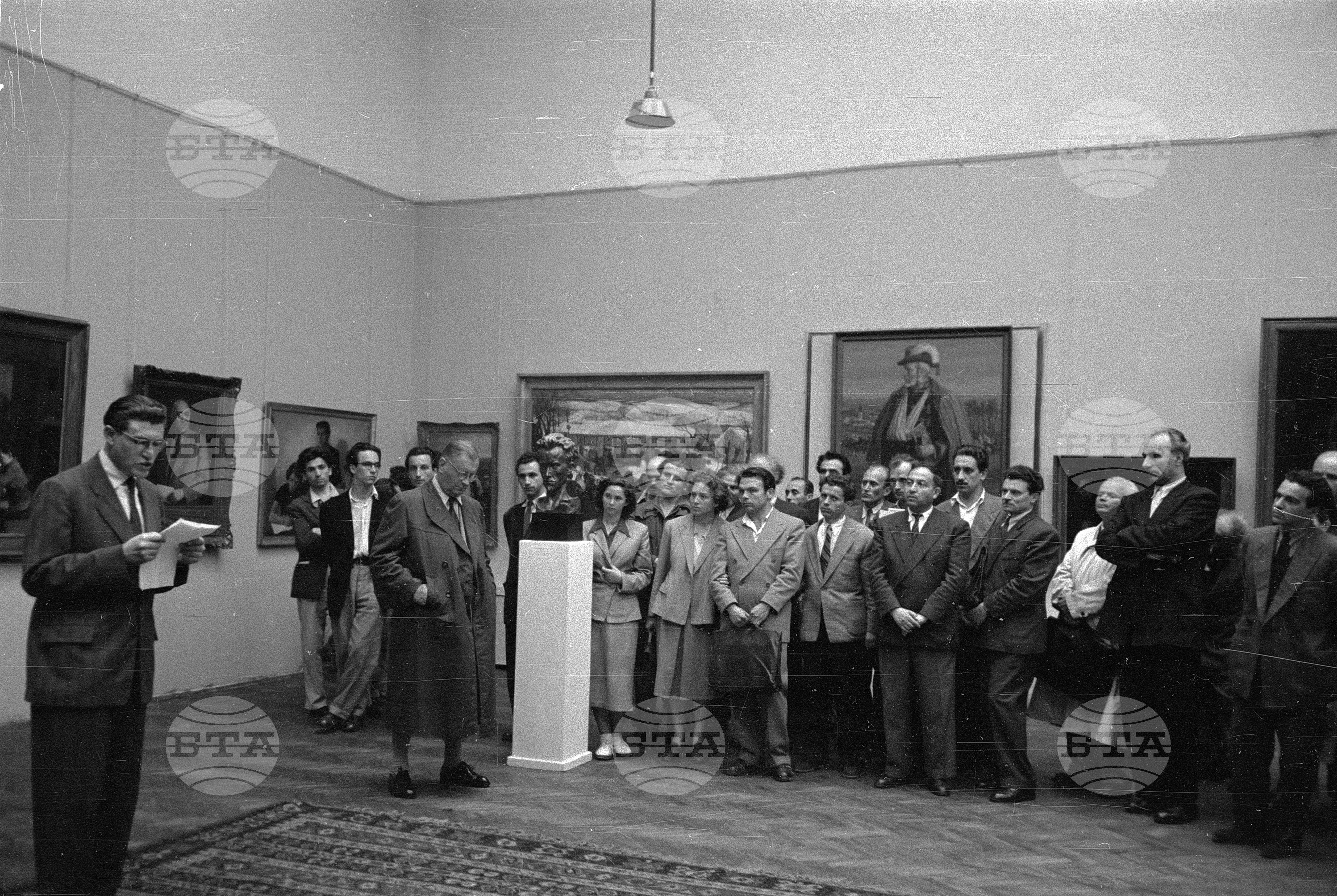 Откриване на Унгарската национална художествена изложба в София
