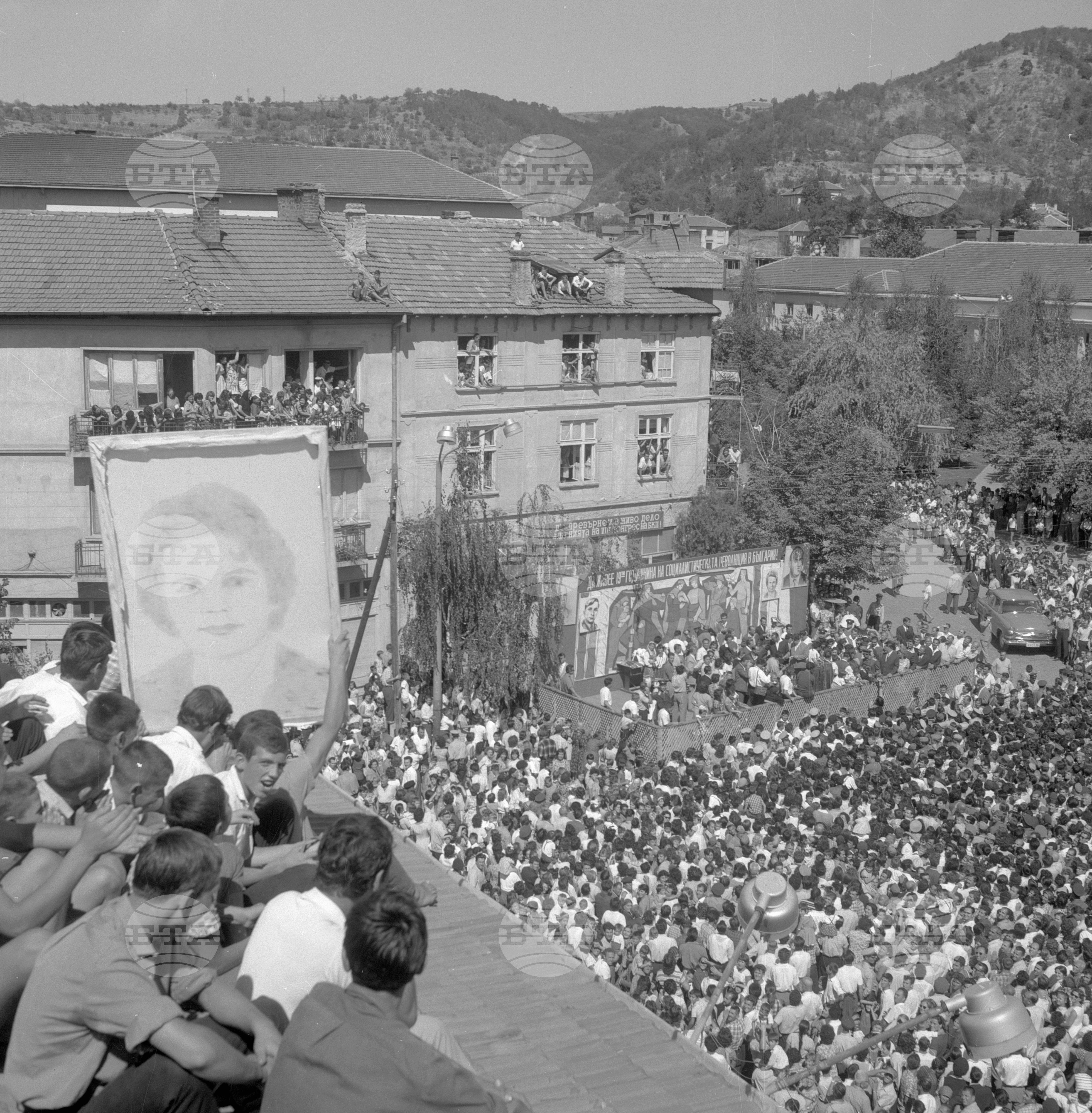 Снимки на съветските космонавти Валентина Терешкова и Валерии Биковски - 1963