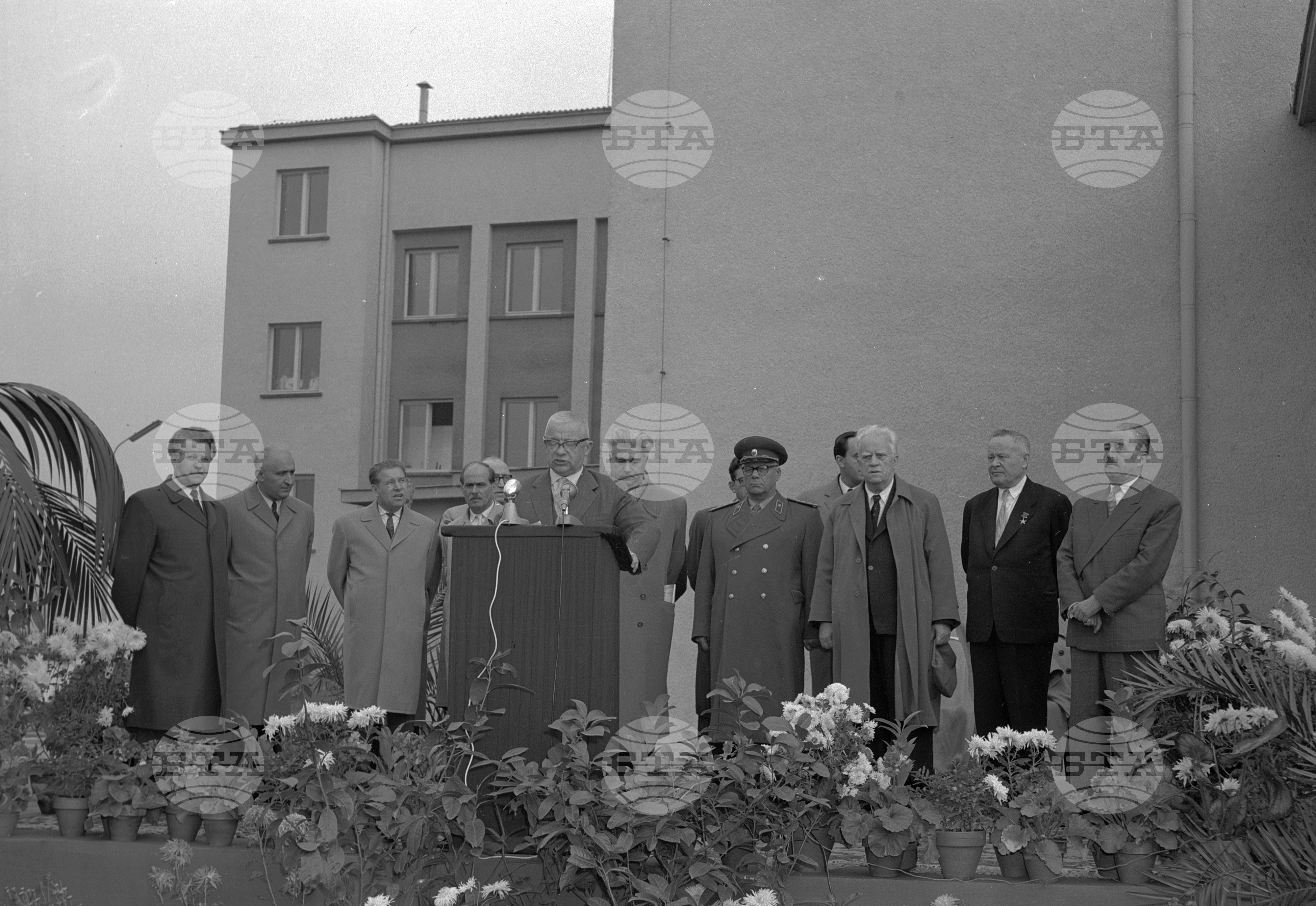 Тържествено откриване на първия у нас атомен научноизследователски реактор