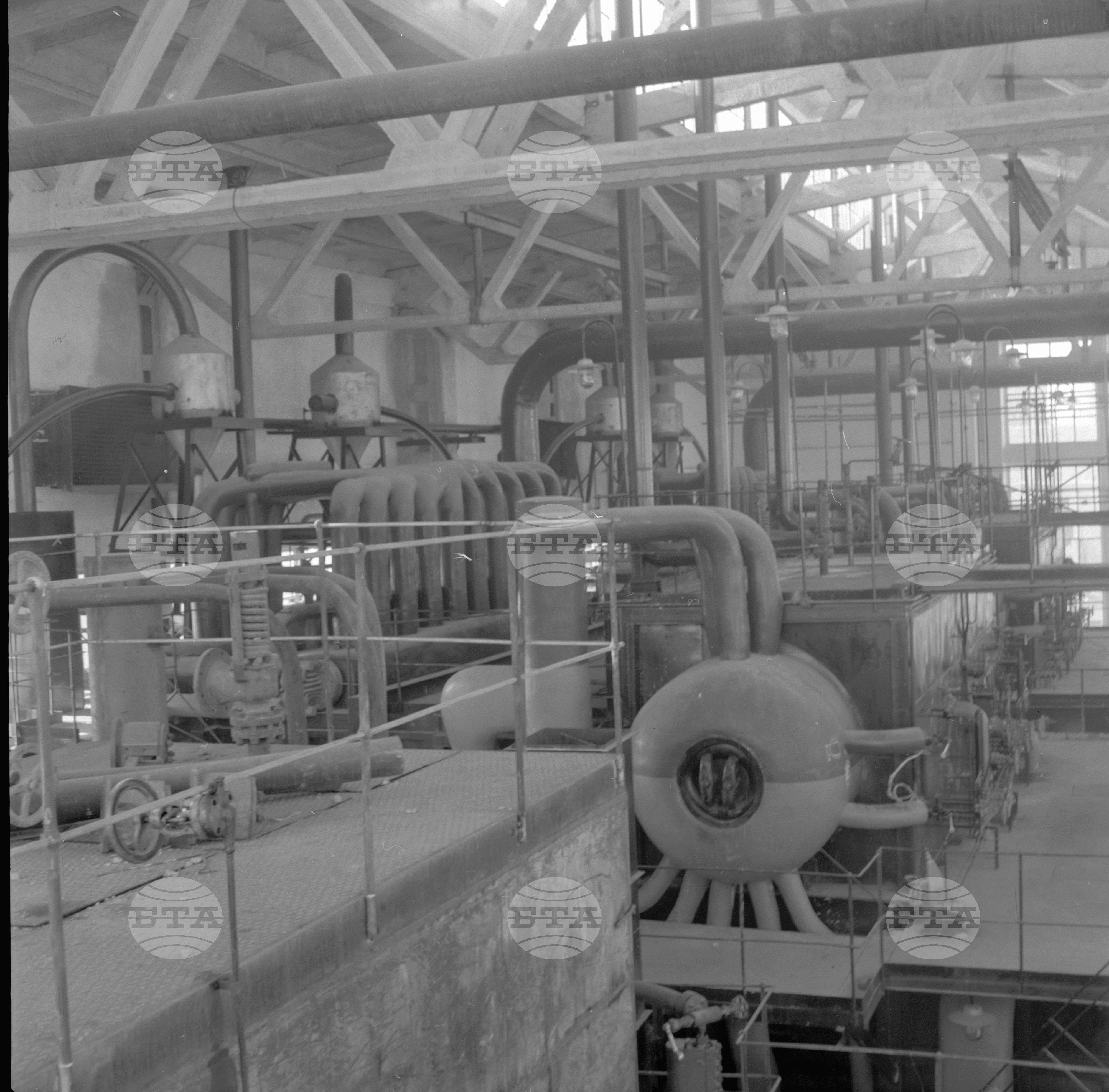 На строежа на Азотно-торовия завод край Стара Загора 1962 година част 9