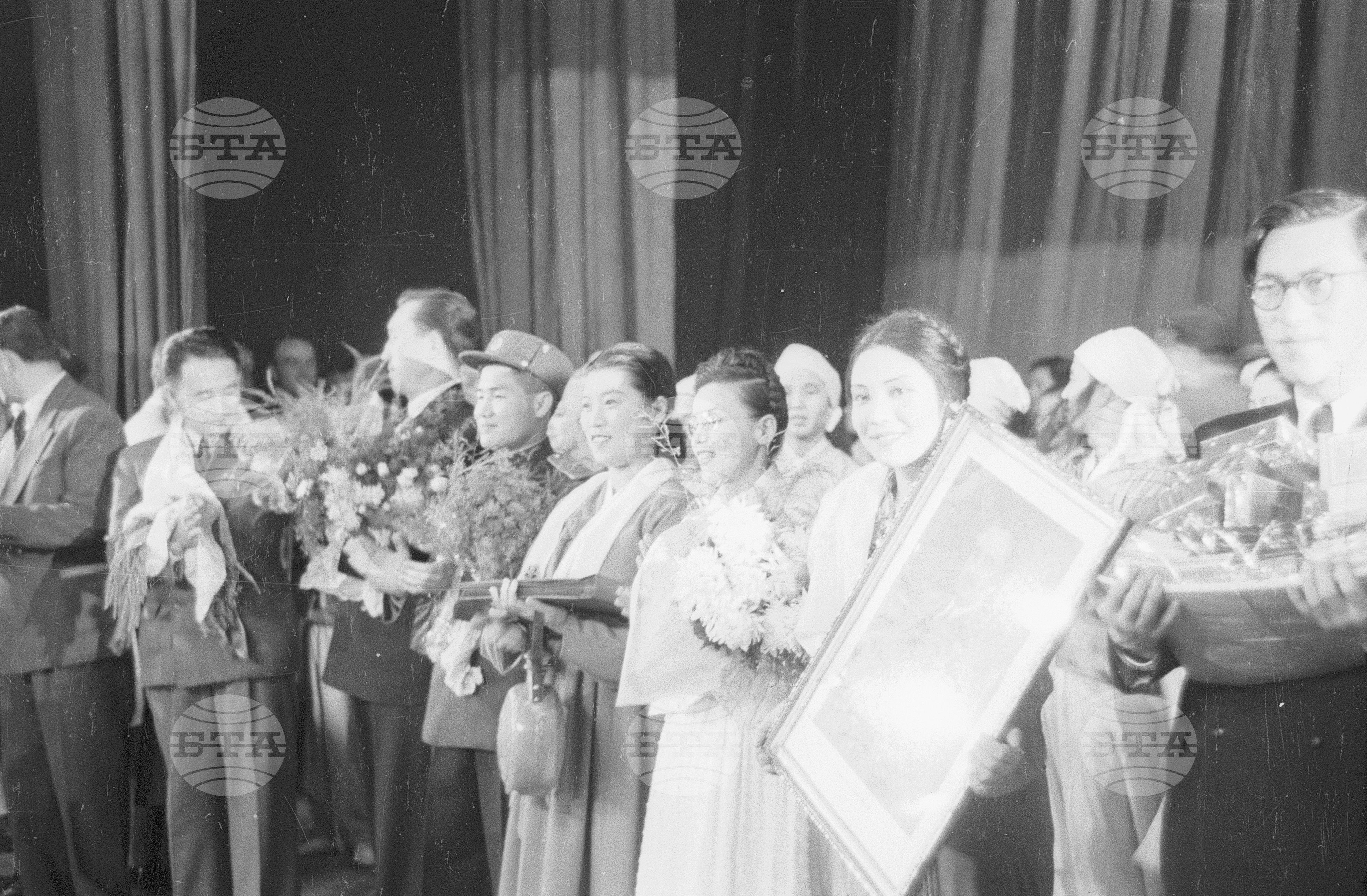Корейски ансамбъл в Пловдив, 1951