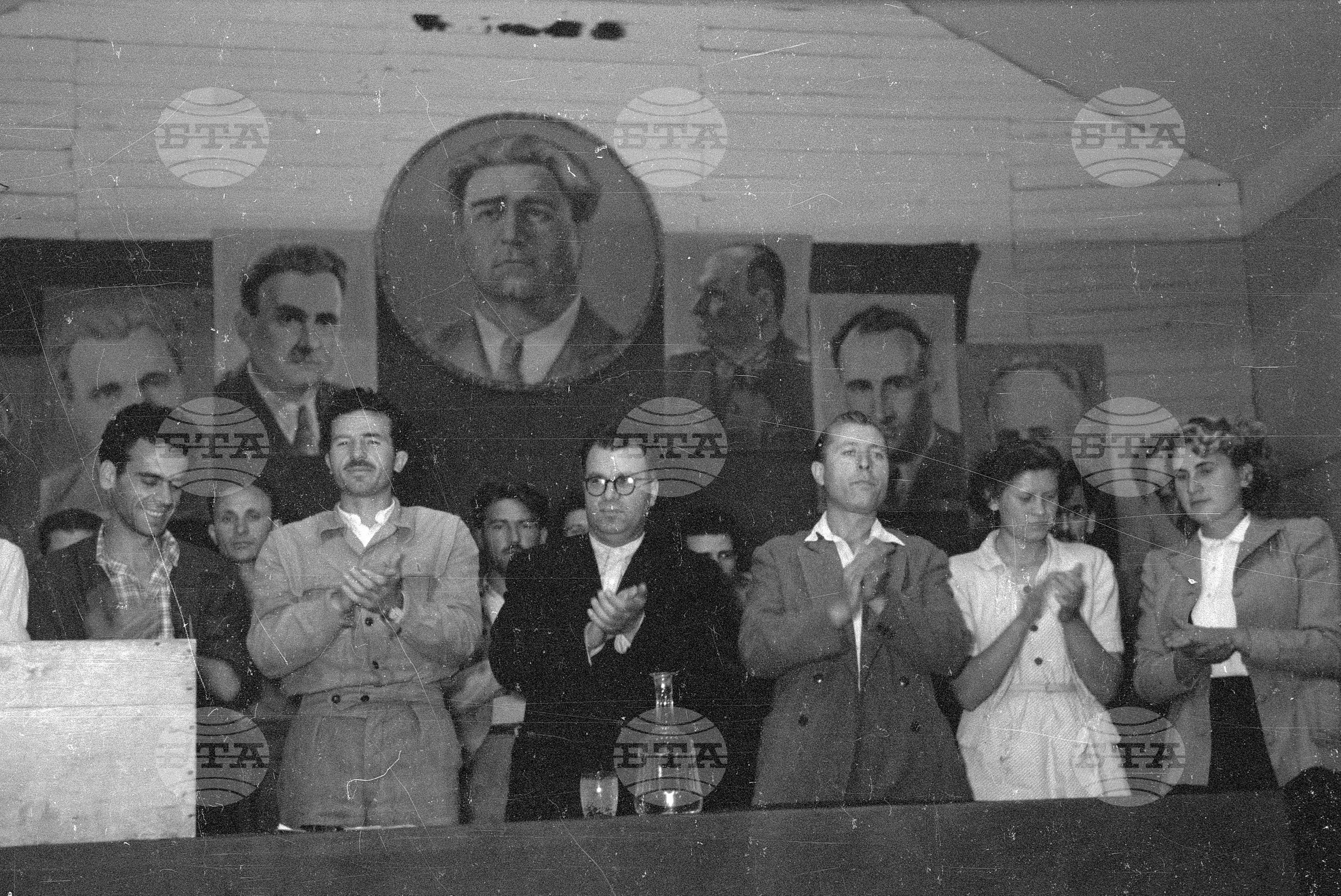 Поемане шествието на ДМЗ "Ленин" от БТА