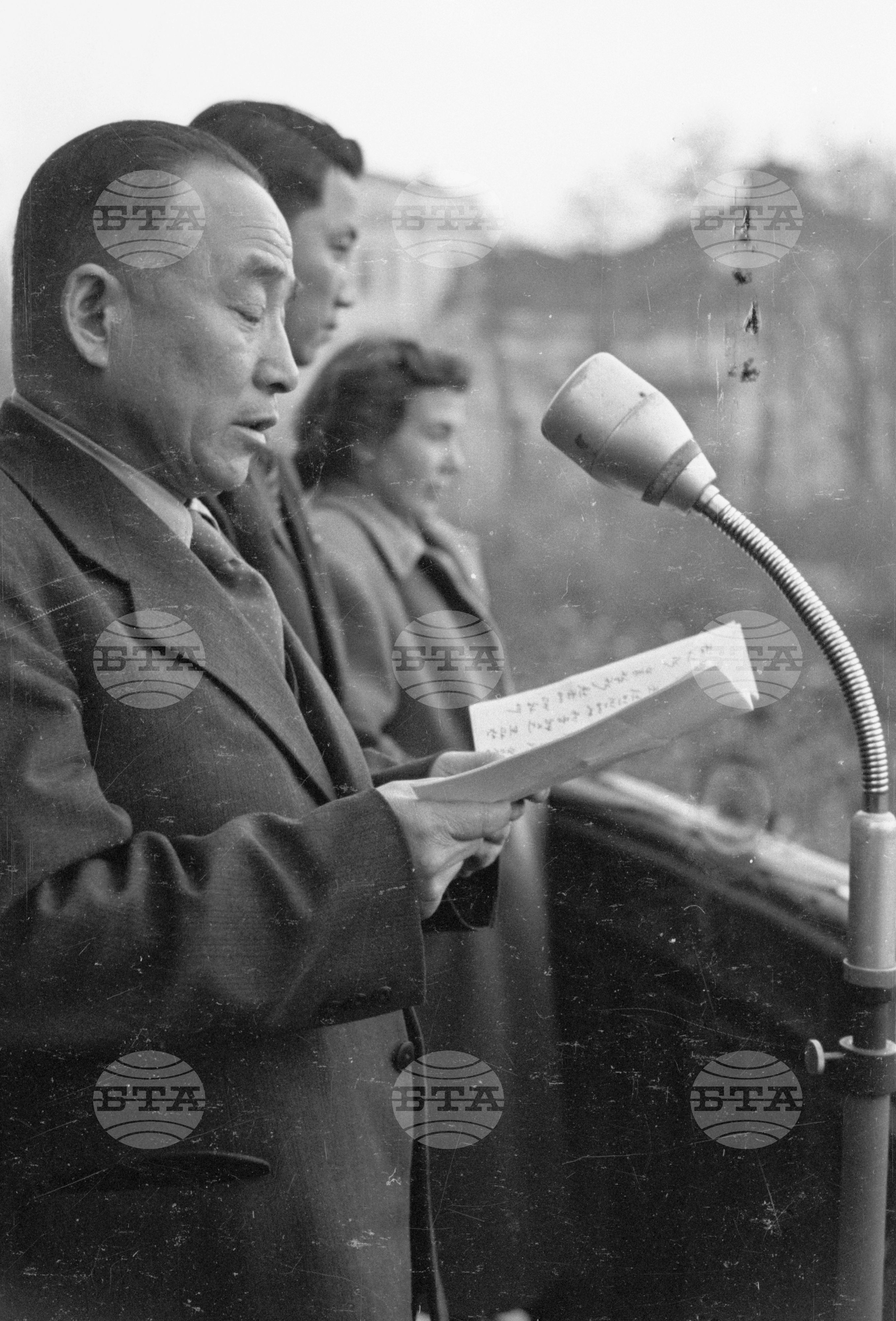 Митинг в подкрепа на корейския народ, 1951