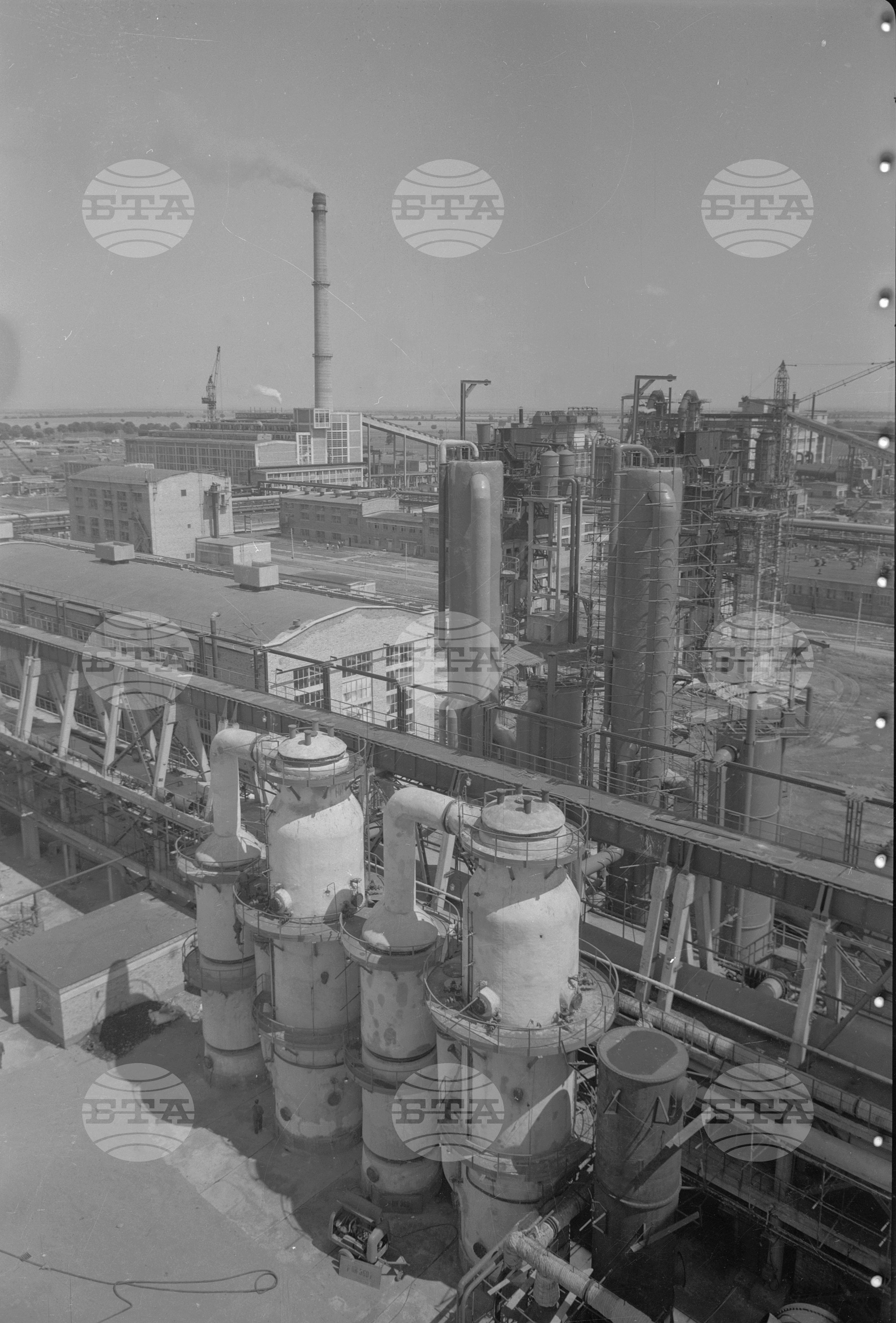 Азотно-торовият завод край Стара Загора