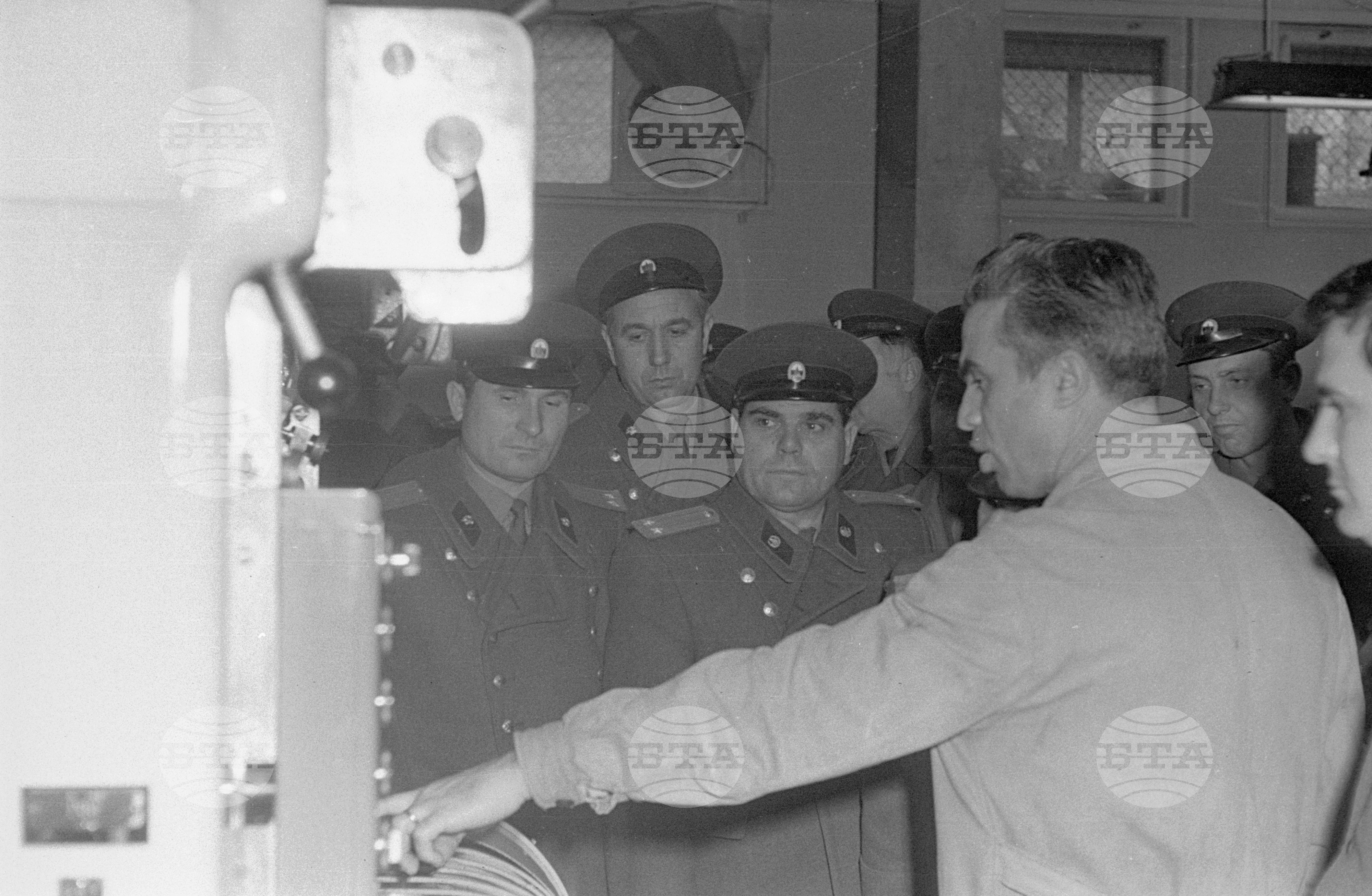 Посещение на командния състав на подшефното поделение от "ЖП (Железопътни) войски"