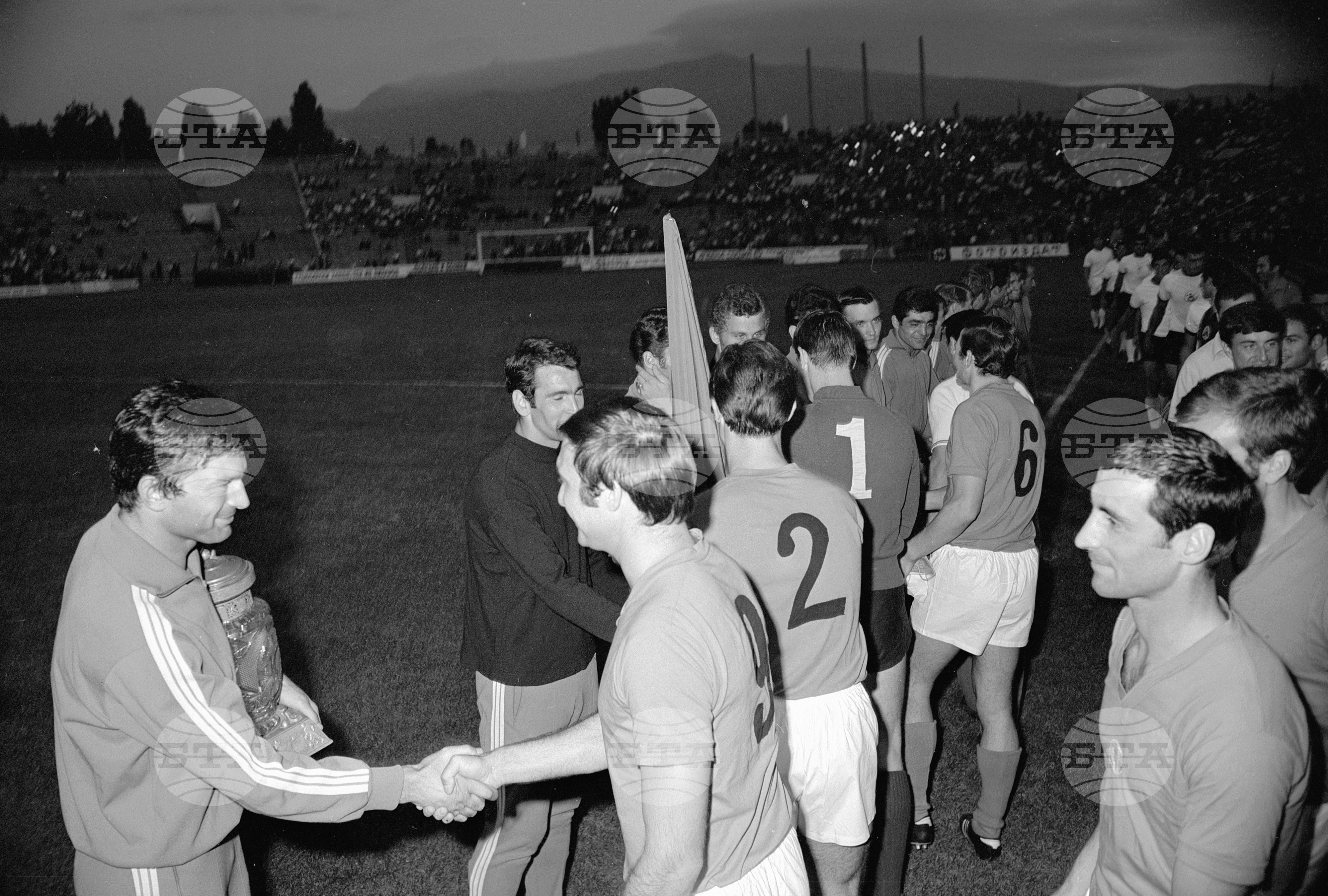 Тържествено закриване на футболното първенство за 1969/1970 година