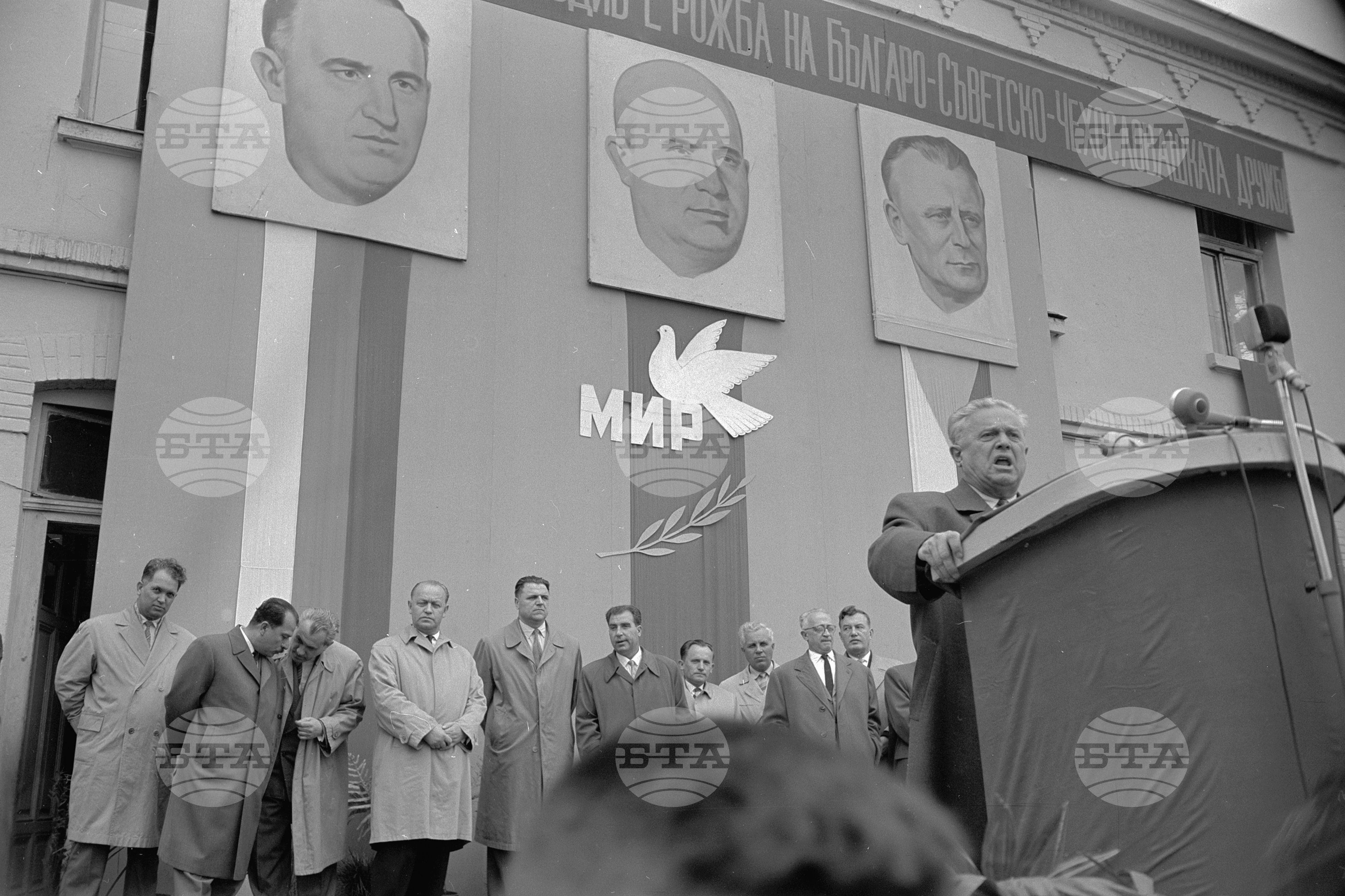 Официалното откриване на електрическата ЖП линия София-Пловдив на гара София