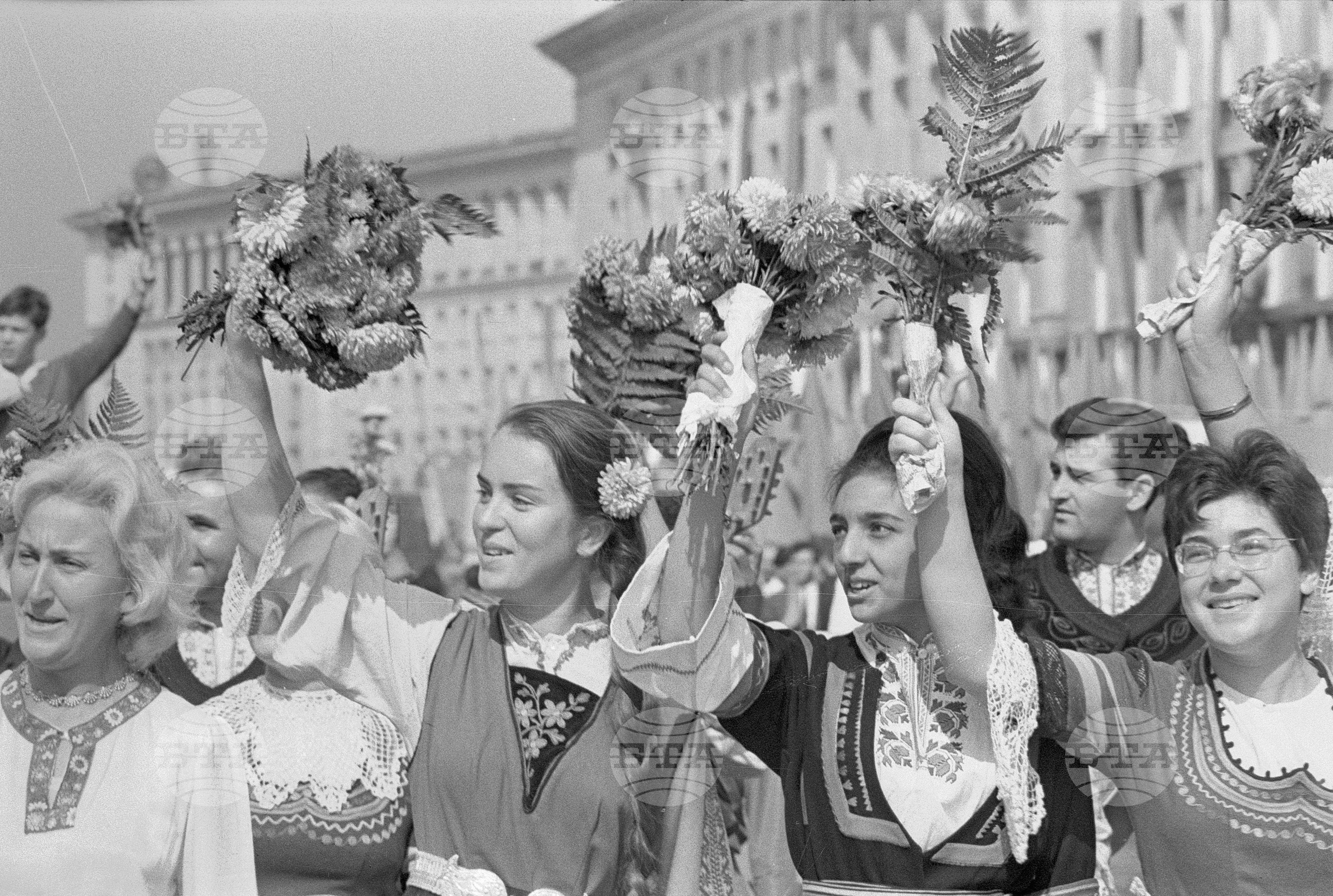 Деветосептемврийска манифестация в Столицата - 1966 година