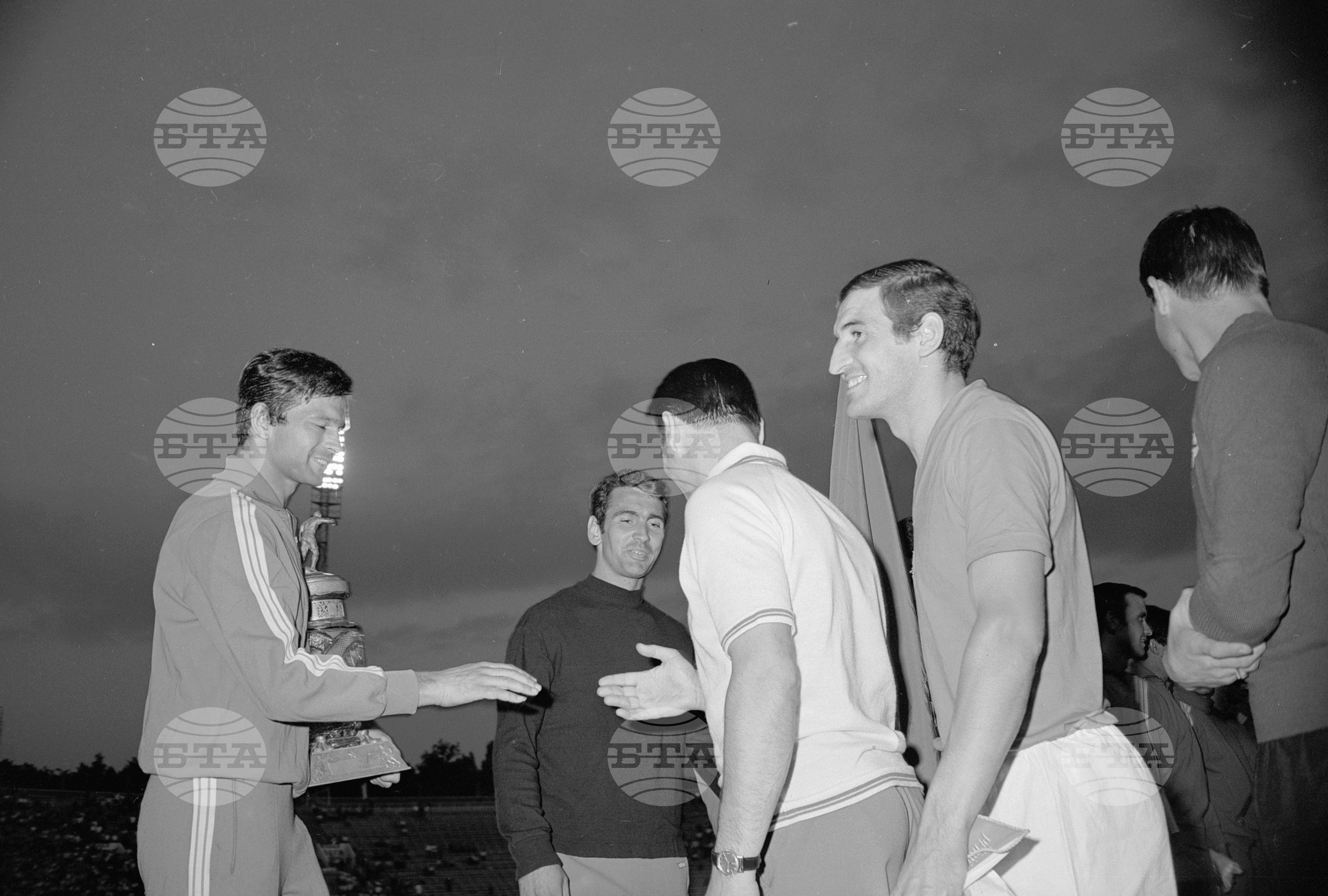 Тържествено закриване на футболното първенство за 1969/1970 година