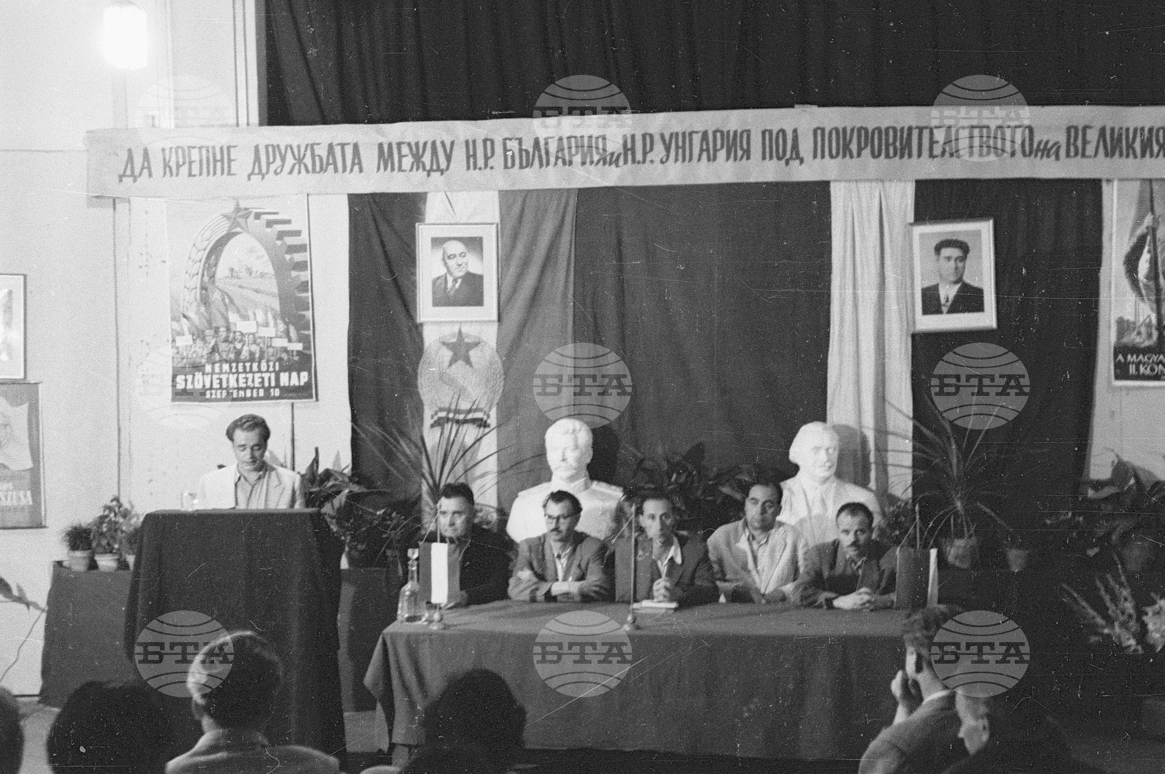 Обсъждане на унгарския плакат, 1951
