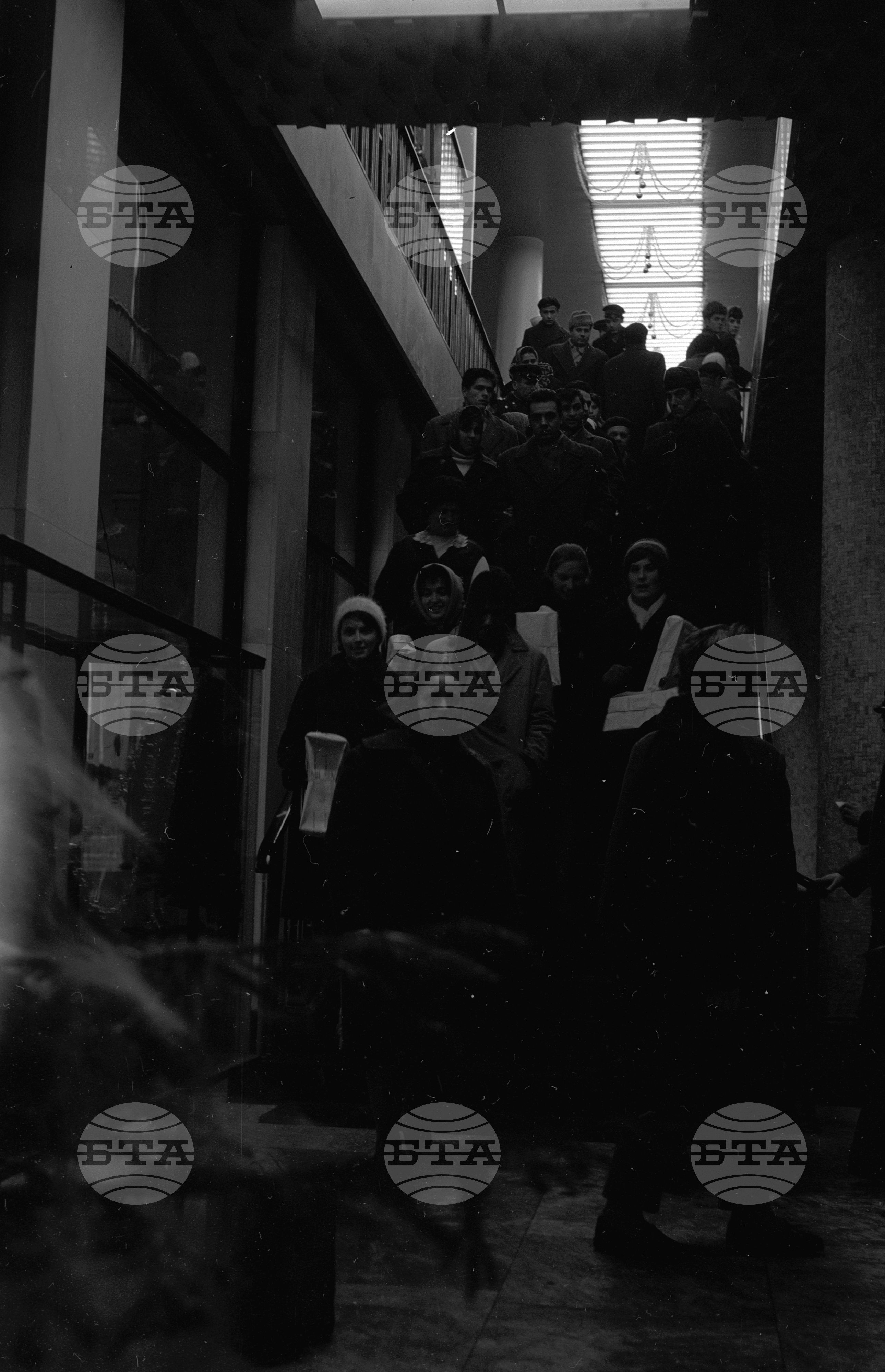 София в навечерието на Новата Година - 1962 година