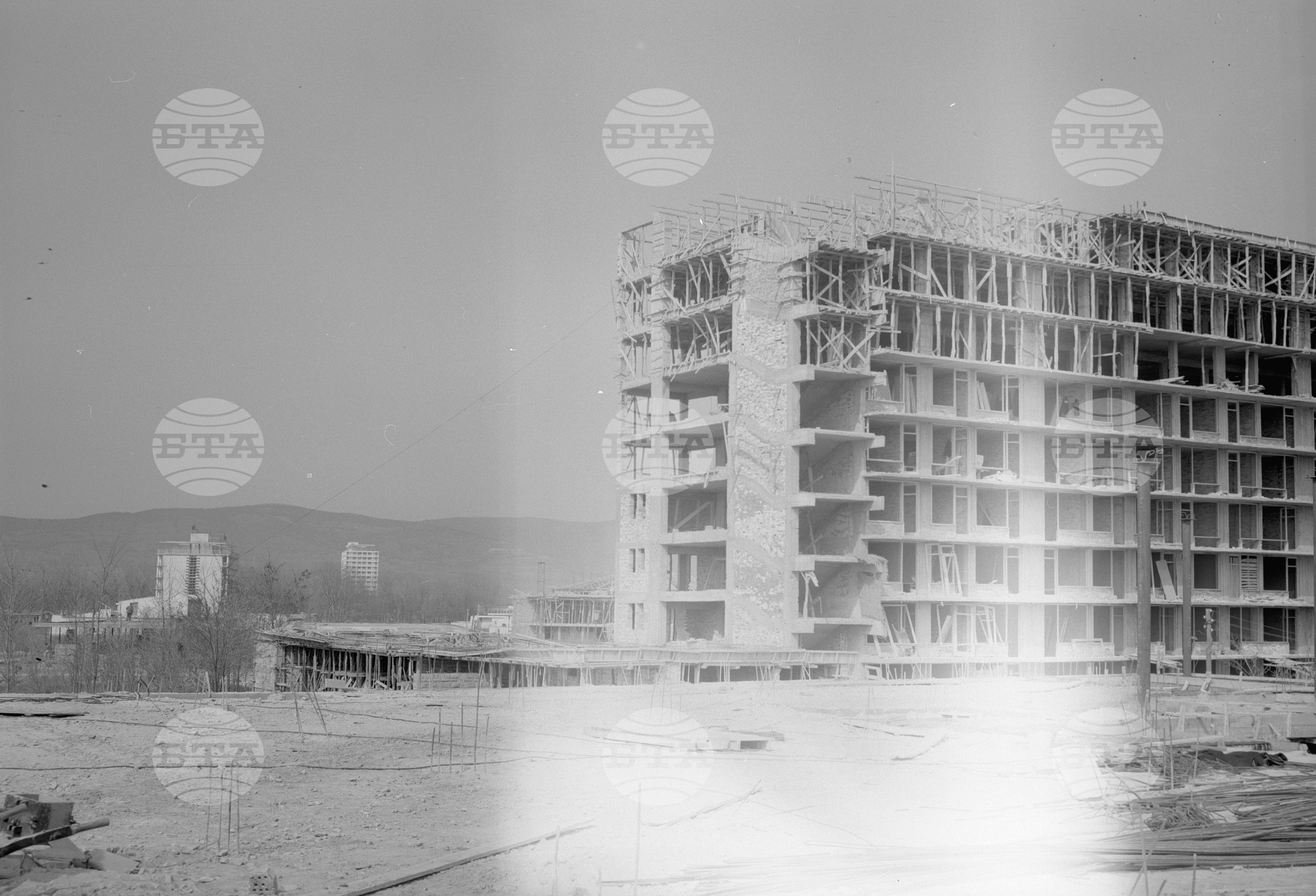 Строеж на нови хотели в курорта "Слънчев бряг"