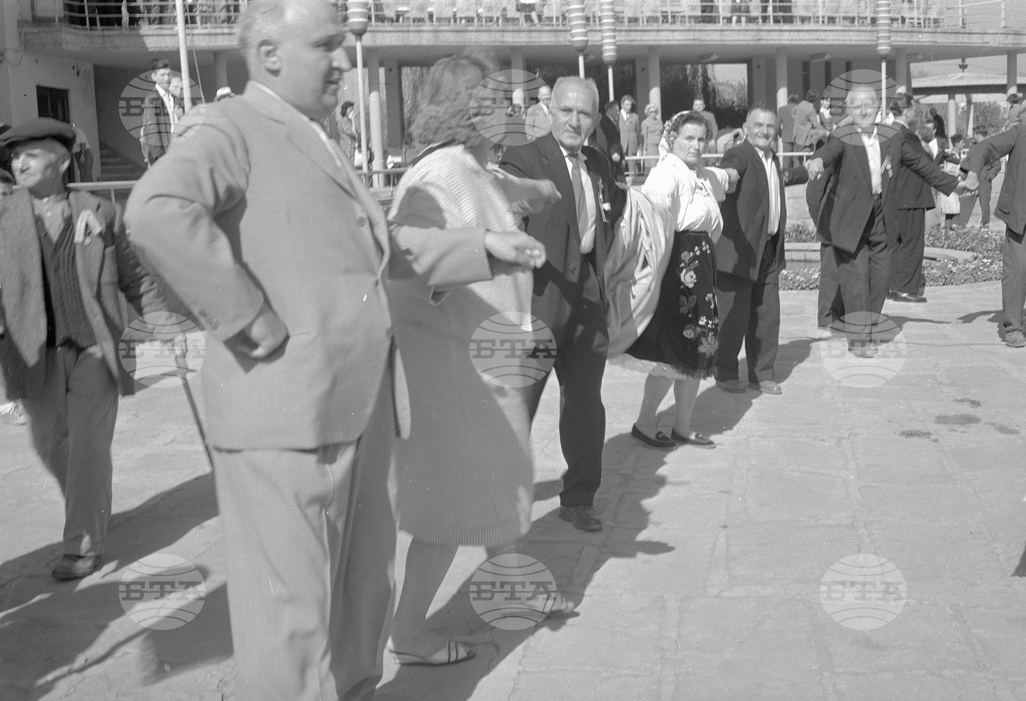 Тържествено честване на 40-годишнината от Септемврийското въстание в Михайловград (днес Монтана)