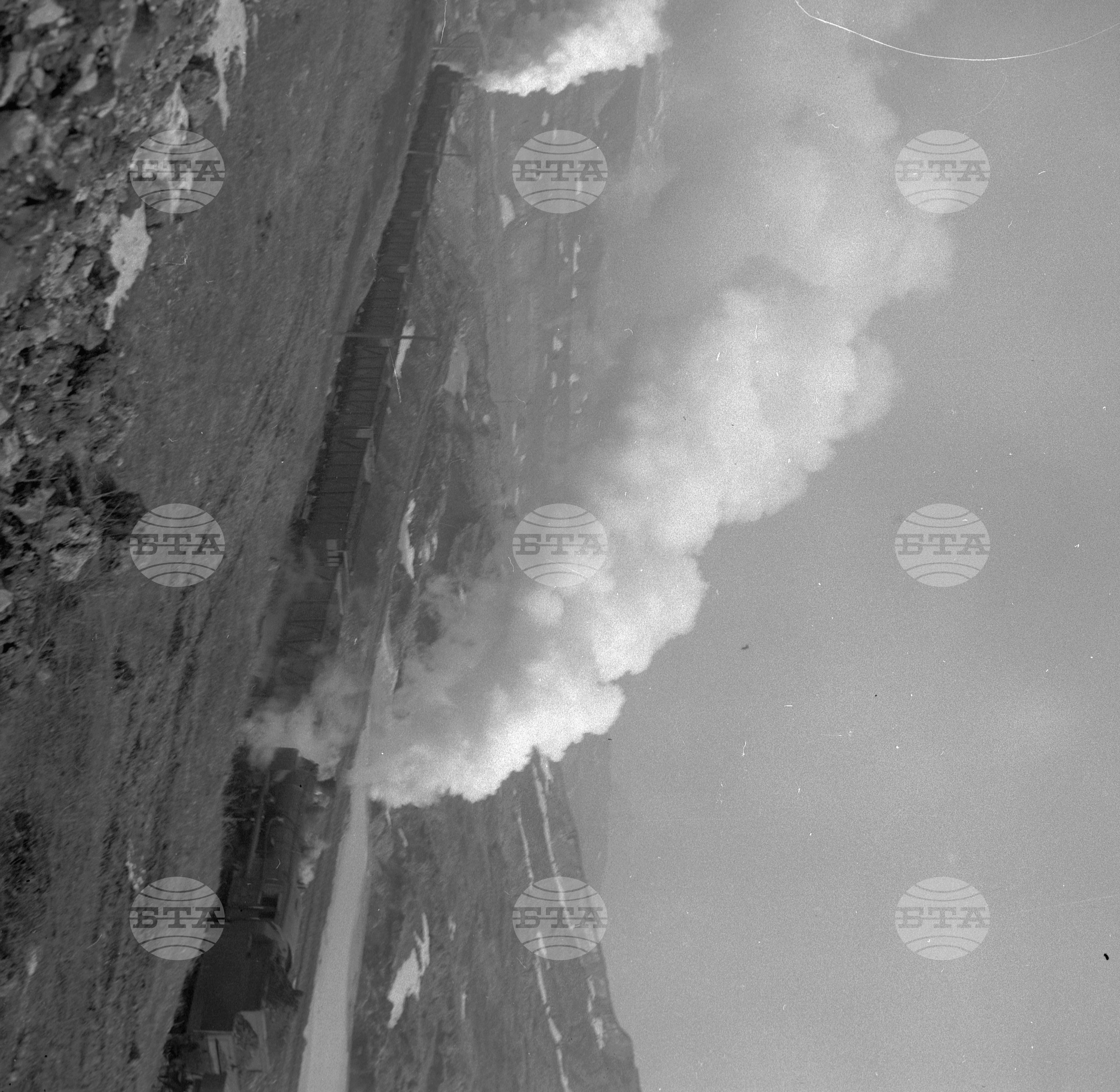 Рудник "Александър Миленов" в Перник - декември 1962 година