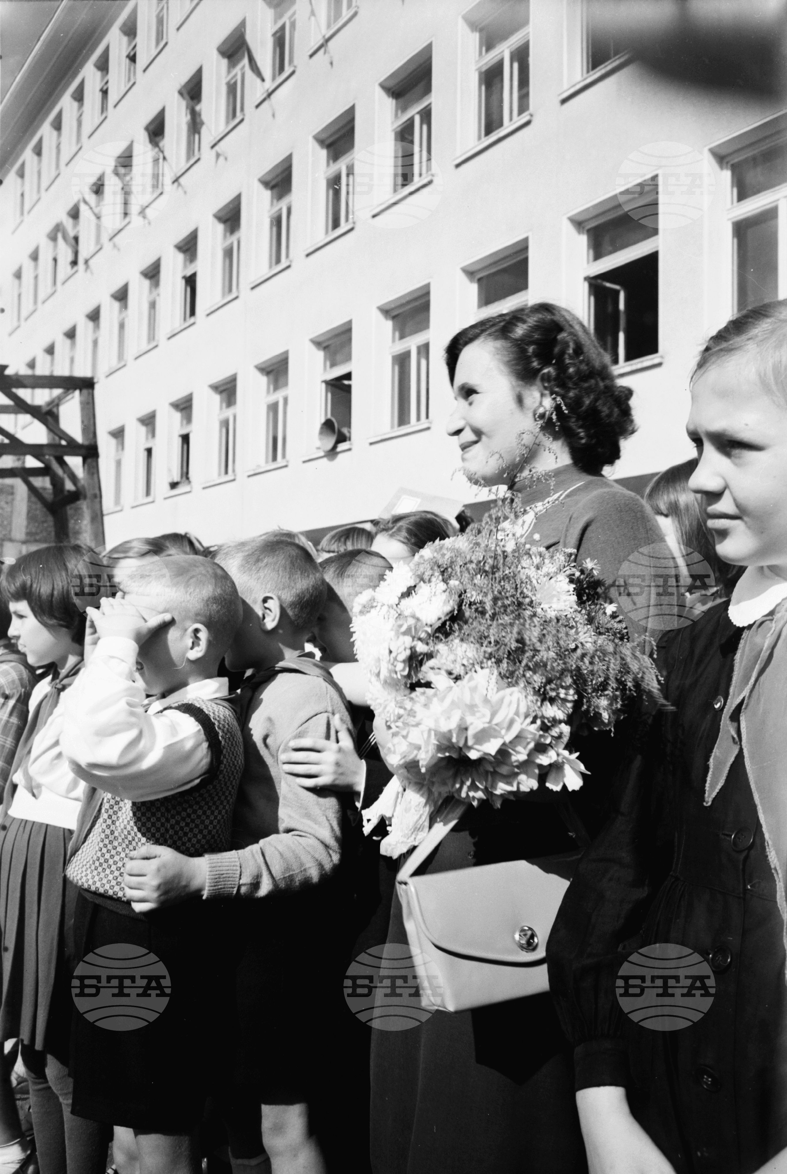 Откриване на новата учебна година - 1958/59 година в София