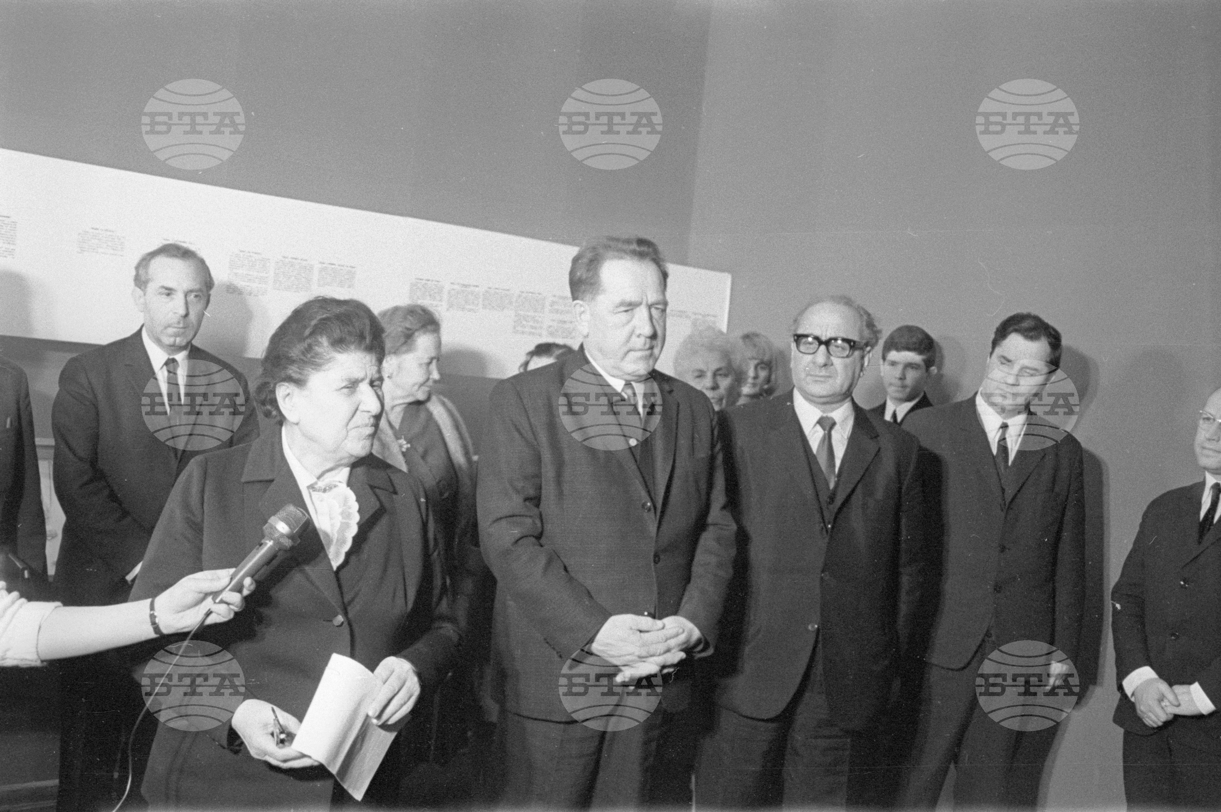 Откриване на "Зала на ордените" в Музея на българо-съветската дружба