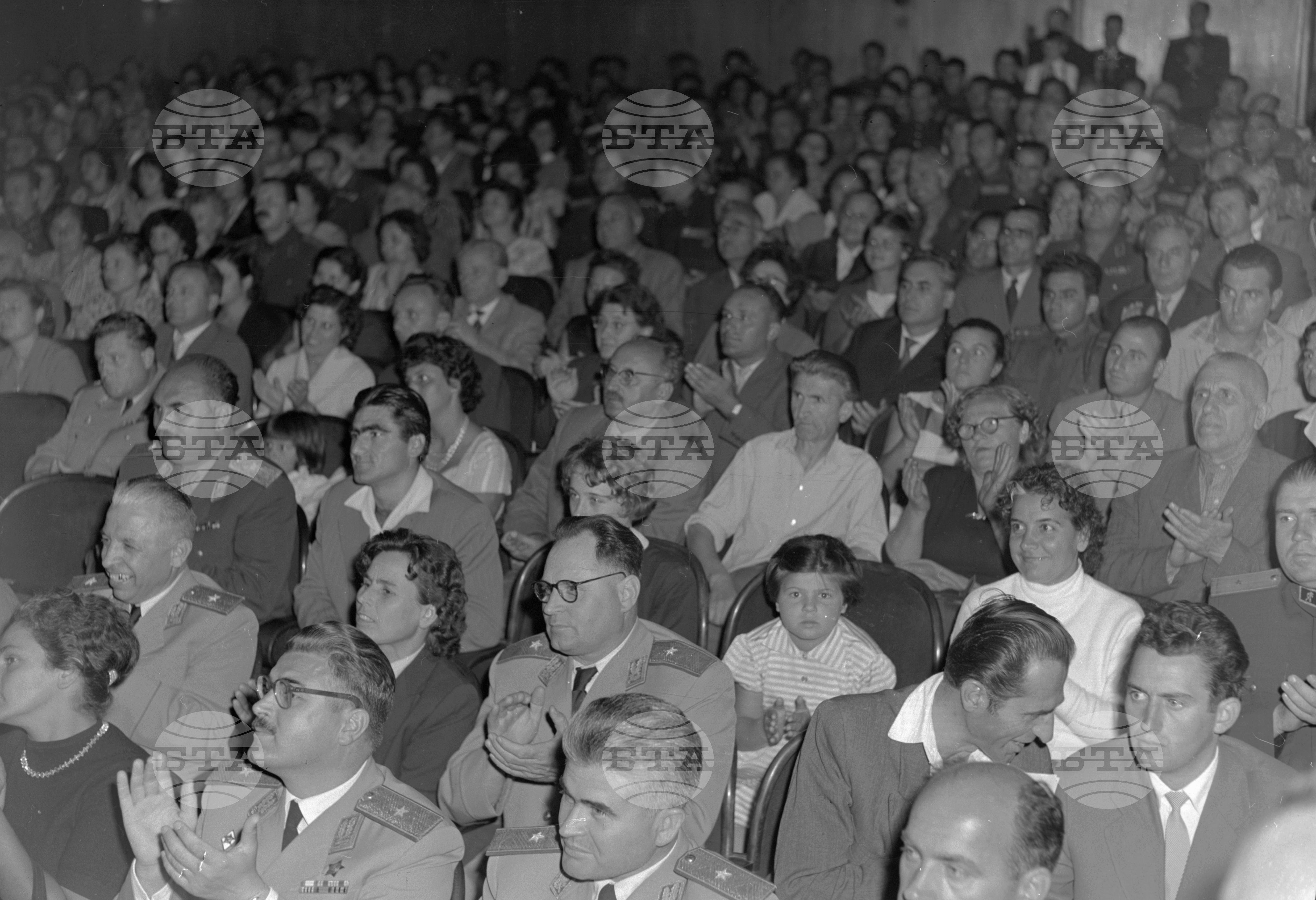 Тържествено събрание по случай Деня на Българската народна армия - 1961