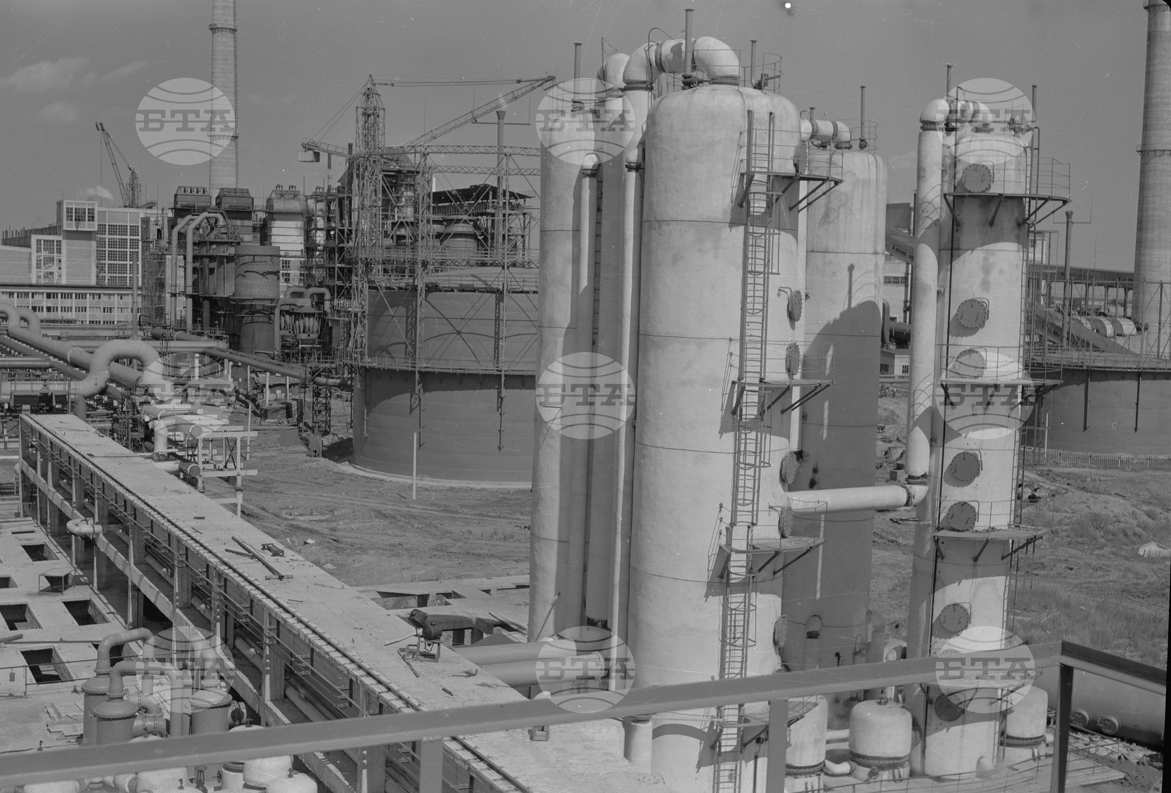 Азотно-торовият завод край Стара Загора